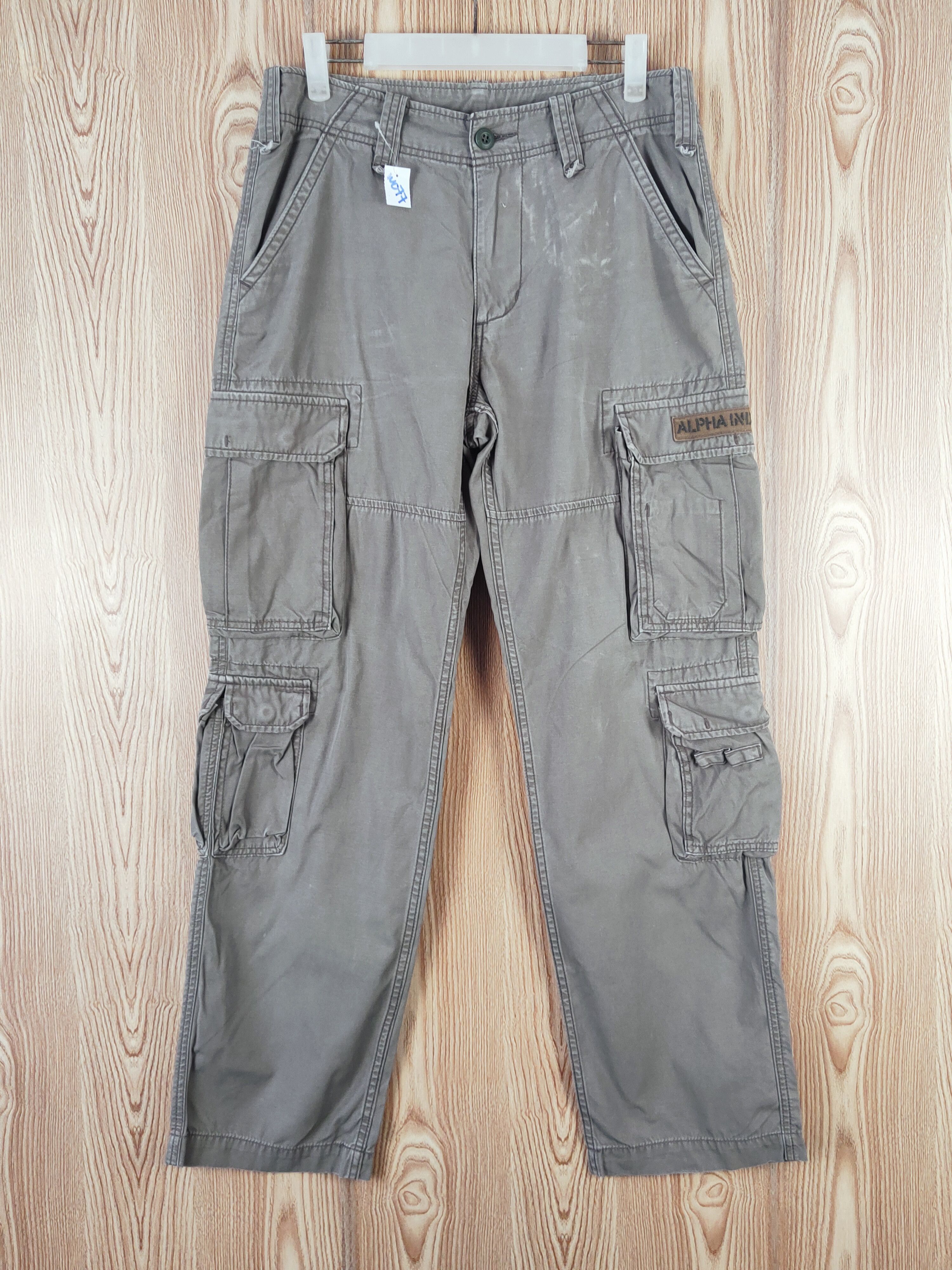 DL Alpha Industries utility Multipocket Cargo Pants #W077