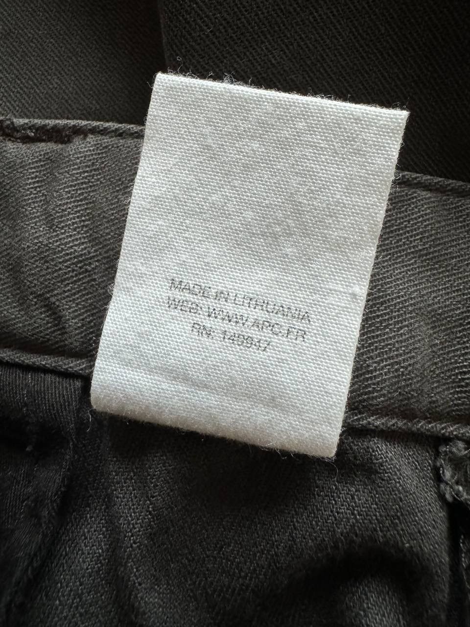A.P.C. 🔥🔥 A.P.C Grey Cotton Pants Size US 34 / EU 50 - 6 Thumbnail