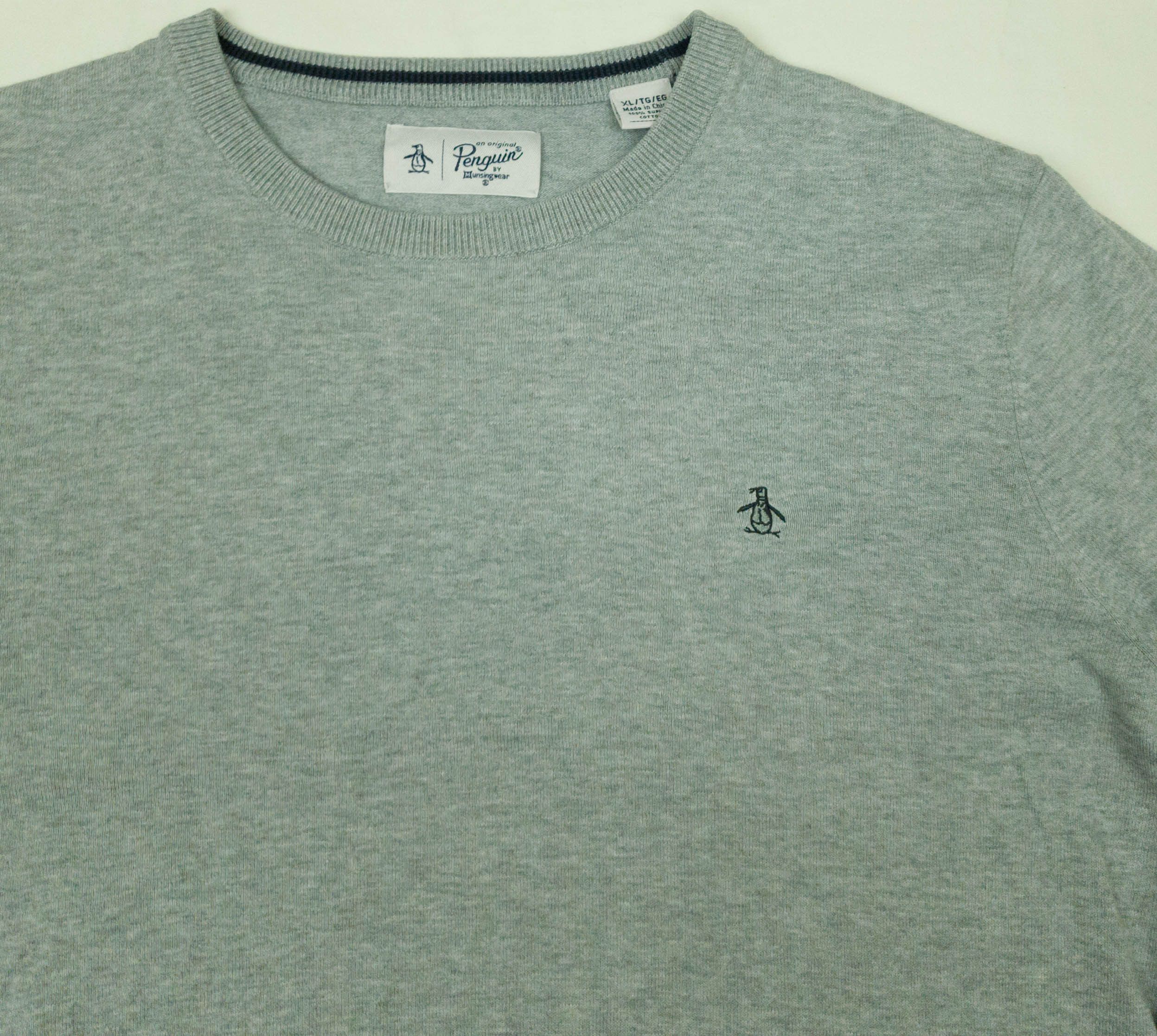 Original Penguin Penguin mens jumper cotton size XL gc Size US XL / EU 56 / 4 - 4 Thumbnail