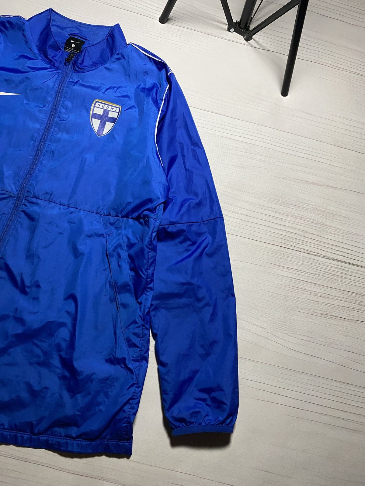 Nike Nike Finland 2020 training soccer football light jacket Size US L / EU 52-54 / 3 - 7 Thumbnail