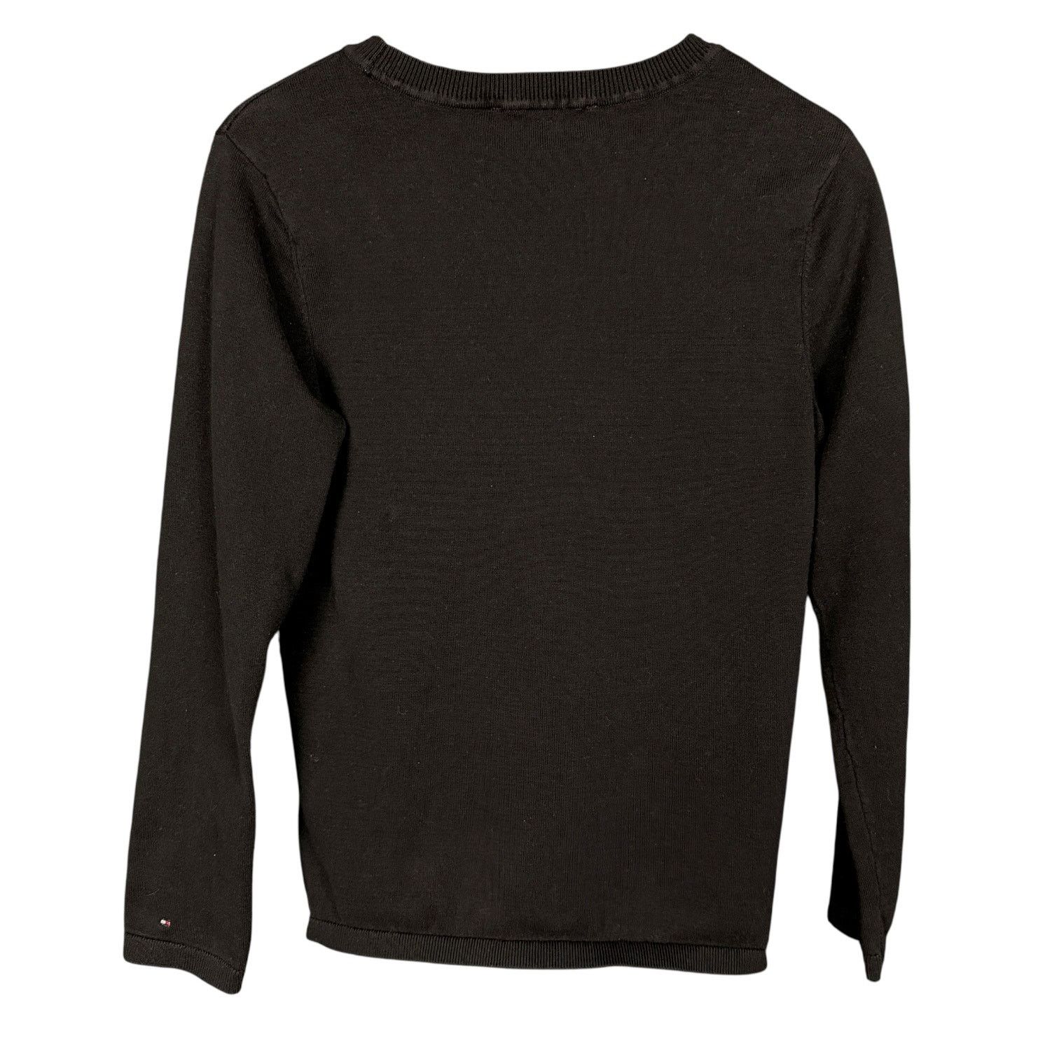 Tommy Hilfiger Tommy Hilfiger Women's Black Studded Crest Sweater Women M Size M / US 6-8 / IT 42-44 - 4 Thumbnail