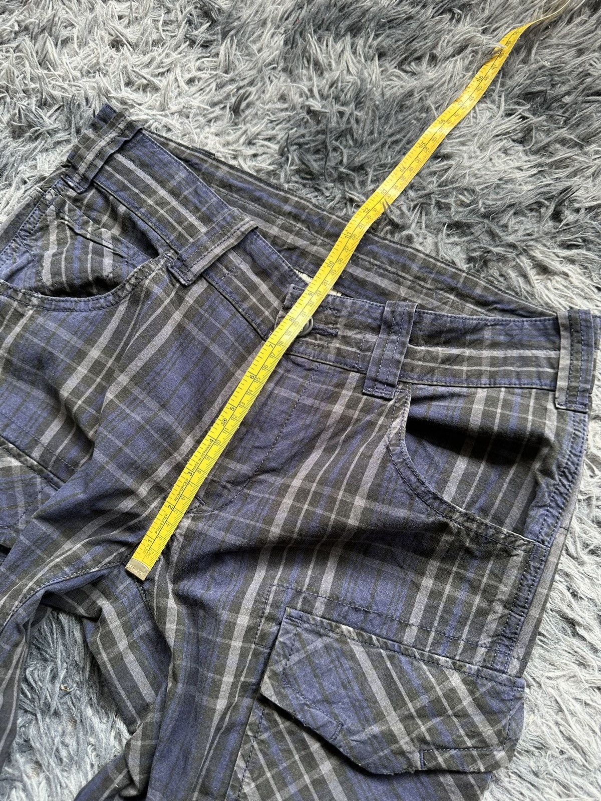 KOJIMA GENES 00's Bartack Japan Kojima Made cargo plaid pant Size US 32 / EU 48 - 12 Thumbnail