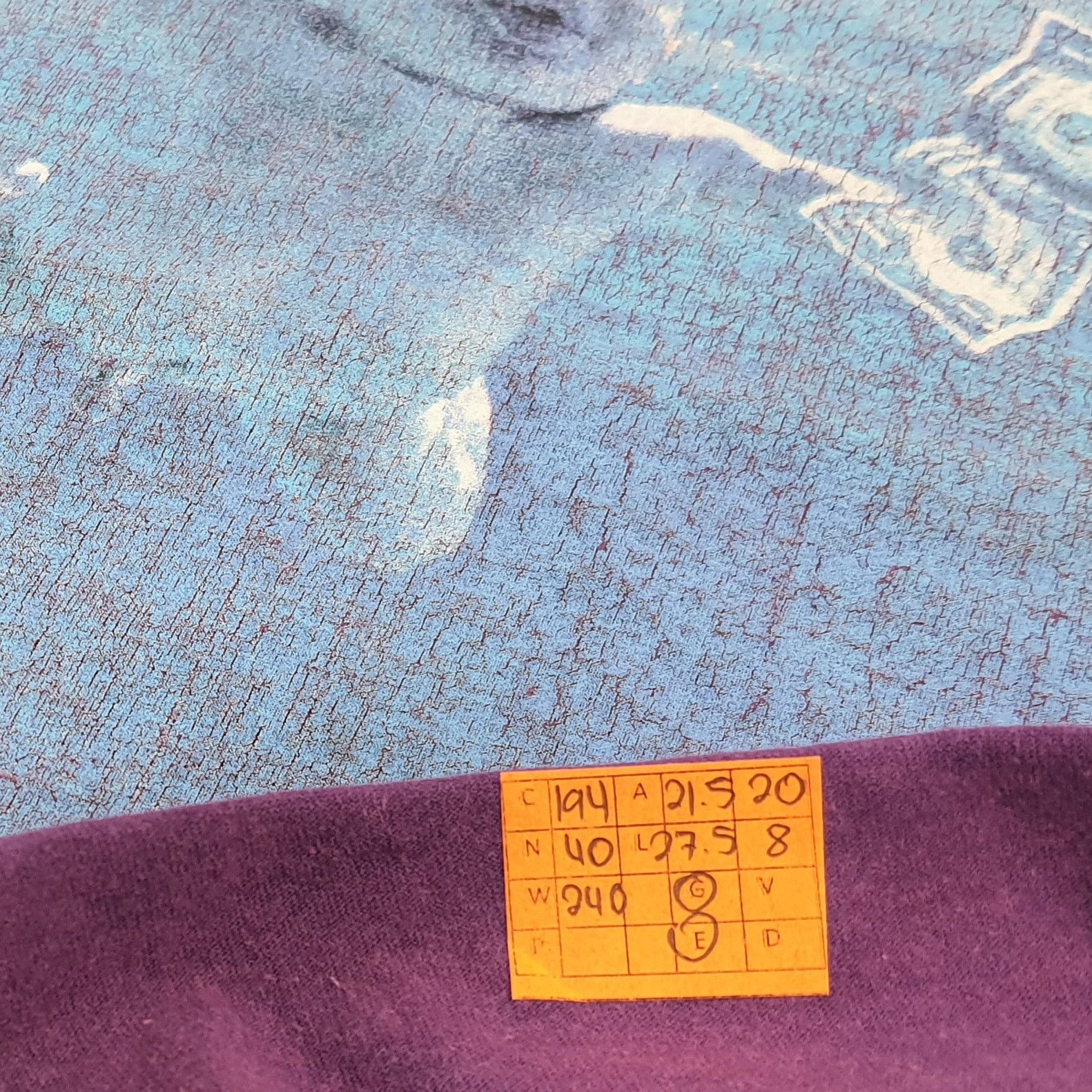 Band Tees × Vintage Vintage Nirvana Nevermind Album Tracklist Photo Tee Size US L / EU 52-54 / 3 - 8 Thumbnail