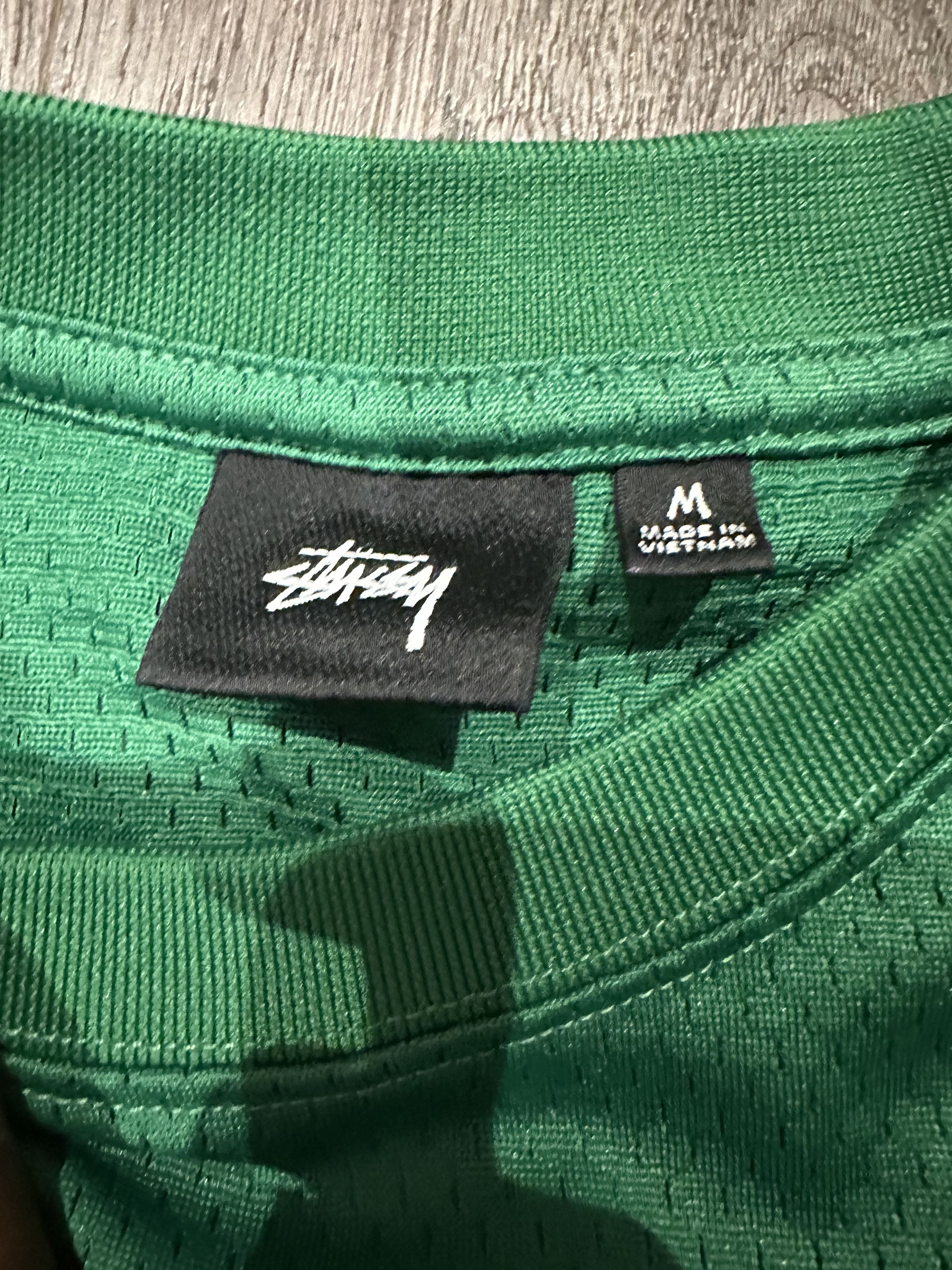 Stussy Stussy Mesh Football Jersey 'Green' | Grailed