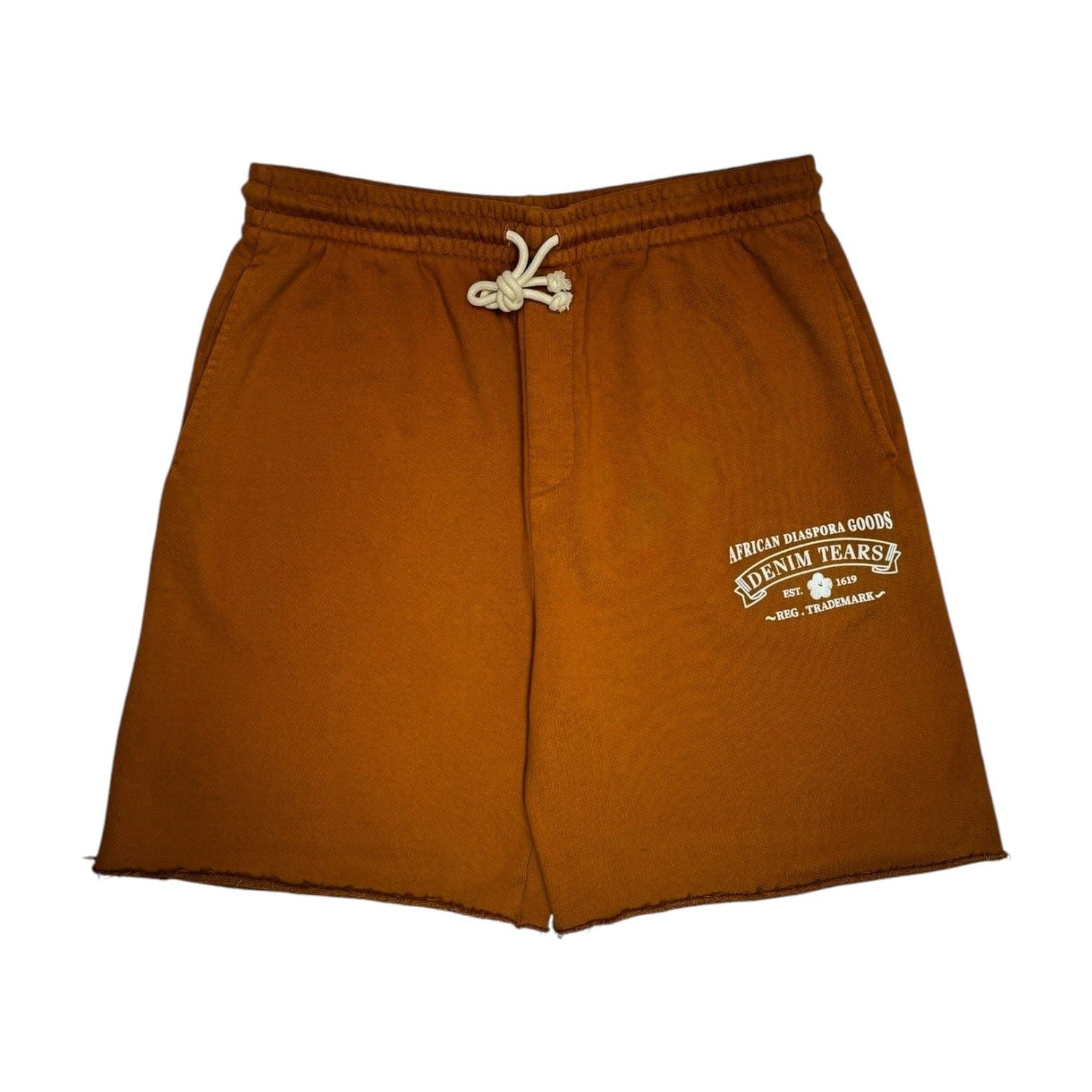 DENIM TEARS African Diaspora Goods Sweatshorts Brown Size US 40 / EU 56 - 1 Thumbnail