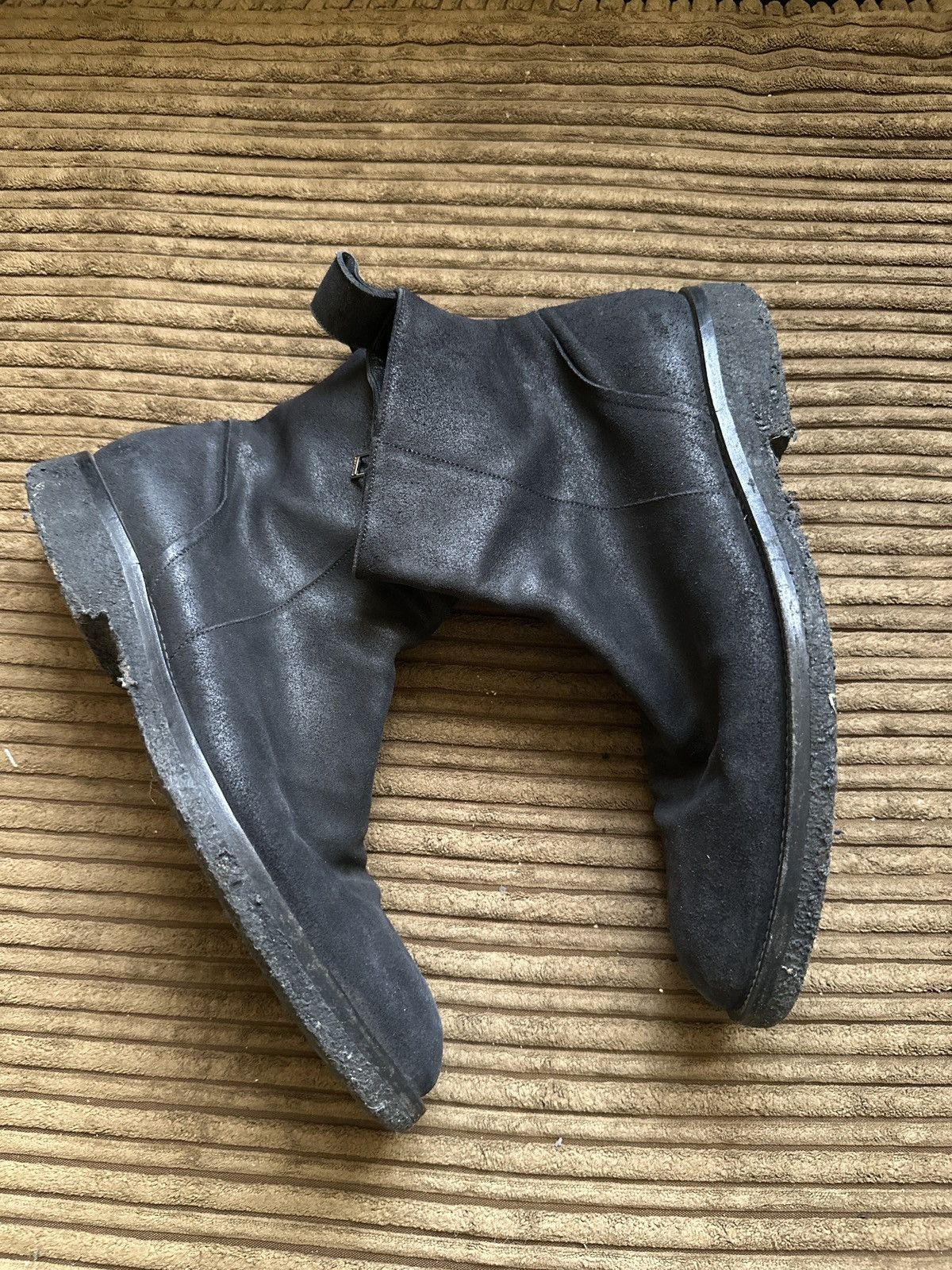 Dior Dior Homme KVA 12AW Calf Skin Zip Boots Size US 8 / EU 41 - 2 Thumbnail