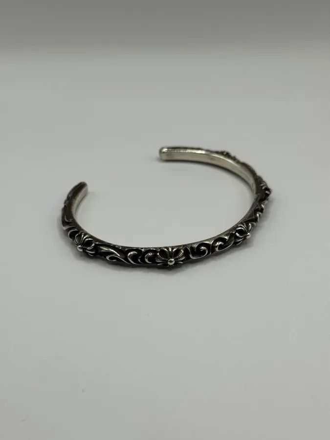 Chrome Hearts Chrome Hearts SBT Band Silver 925 Bangle Bracelet Size ONE SIZE - 2 Thumbnail
