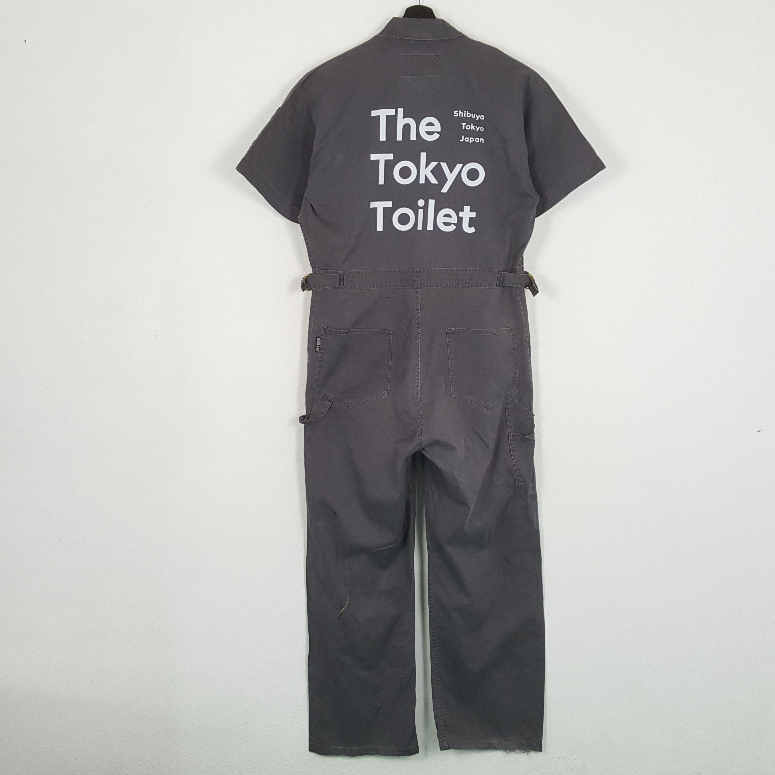 Japanese Brand × Vintage THE TOKYO TOILET Japanese Brand Custom Art Coverall Jacket Size US L / EU 52-54 / 3 - 1 Thumbnail