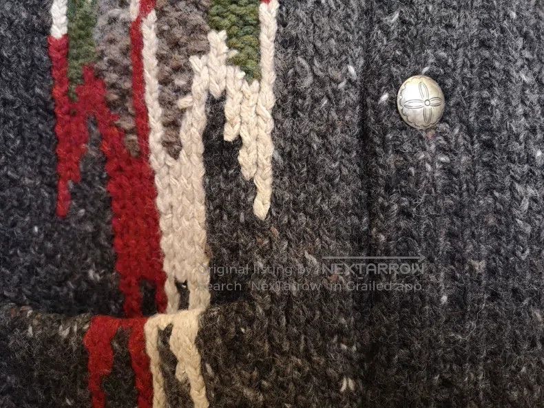 RRL Ralph Lauren RRL Ralph Lauren Hand woven wool silk blended cardigan swe Size US M / EU 48-50 / 2 - 7 Thumbnail