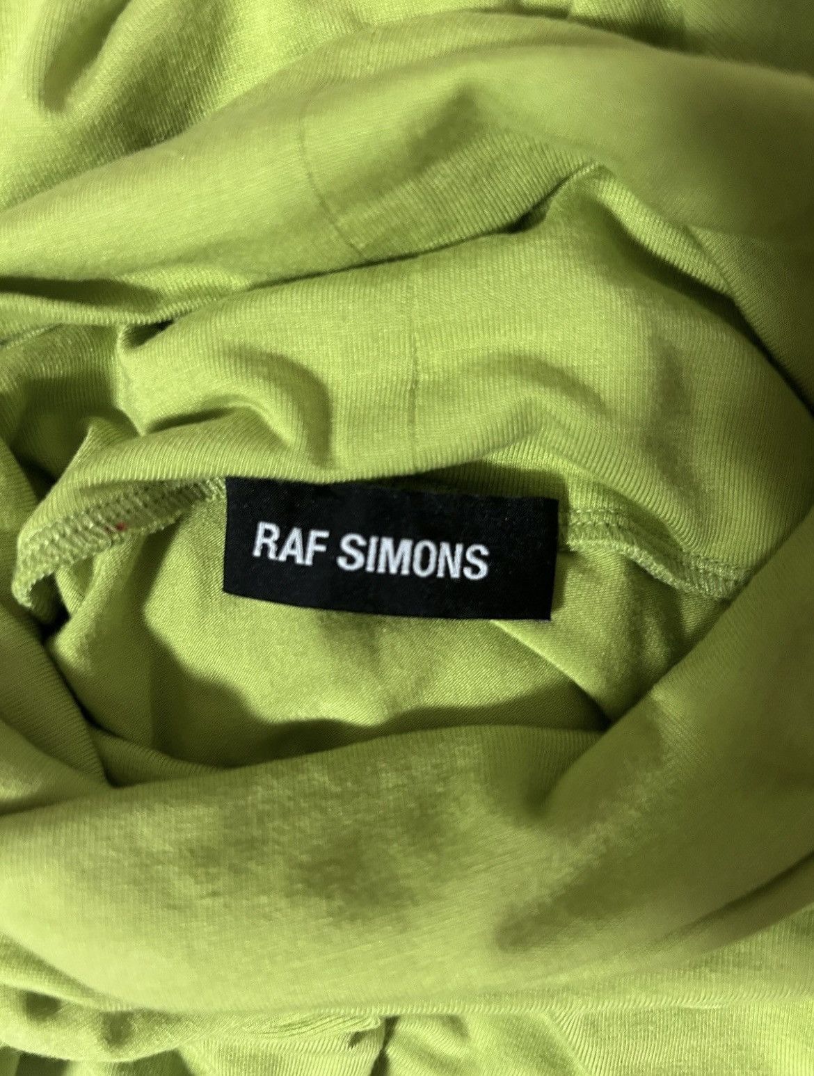Raf Simons 2 yellow&blue lupetto micromodal sweater knit NEW rick owens Size US M / EU 48-50 / 2 - 5 Thumbnail