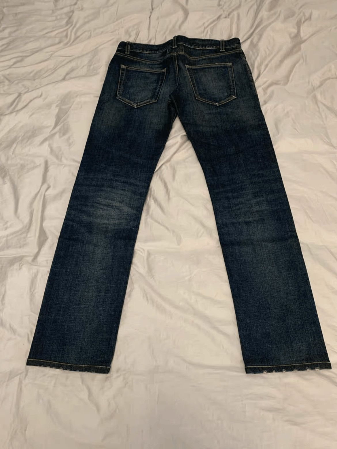 Saint Laurent Paris 14SS Dark Washed Denim