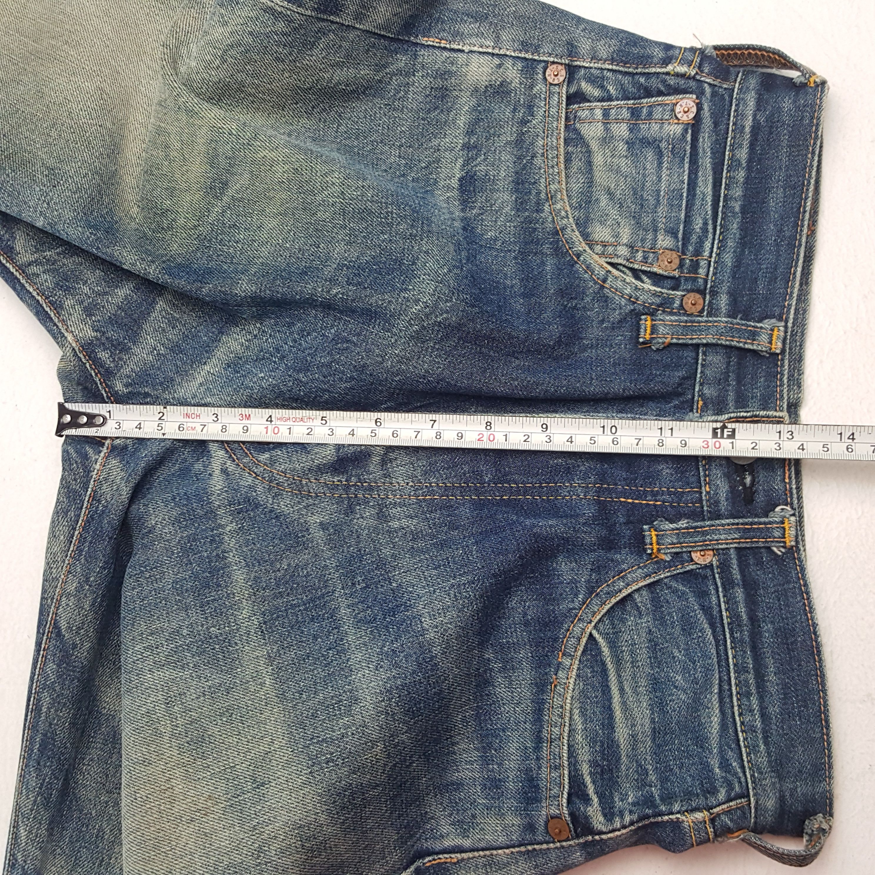 If Six Was Nine × Japanese Brand × Vintage Vintage Evis Japanese Brand Daicock Custom Art Jeans Size US 26 / EU 42 - 10 Thumbnail