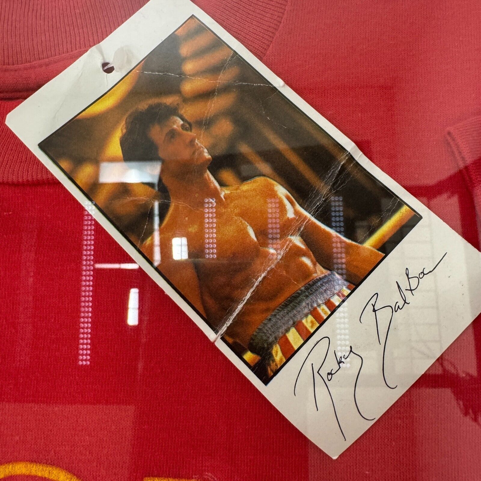 Other 1976 Rocky Movie Memorabilia Framed Shirt Poster Vinyl Album Size US XXL / EU 58 / 5 - 6 Thumbnail