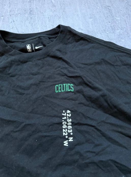 Nike Nike NBA Boston Celtics Longsleeve Black Graphic Basketball Size US L / EU 52-54 / 3 - 4 Thumbnail