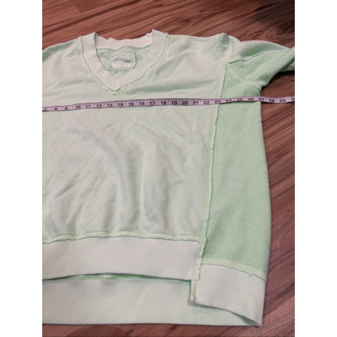 ABLE Aerie oversized relaxed fit v-neck sweatshirt sz XS Size XS / US 0-2 / IT 36-38 - 6 Thumbnail