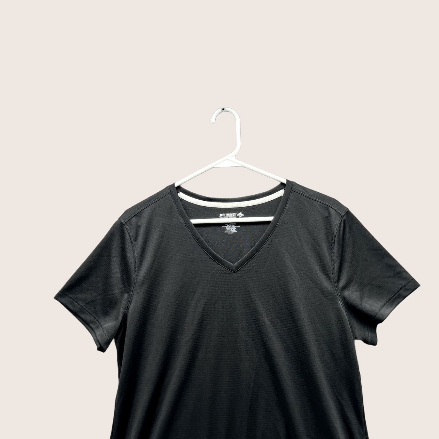 Vintage Reel Legends Shirt Women Large Black Athletic Size L / US 10 / IT 46 - 1 Thumbnail