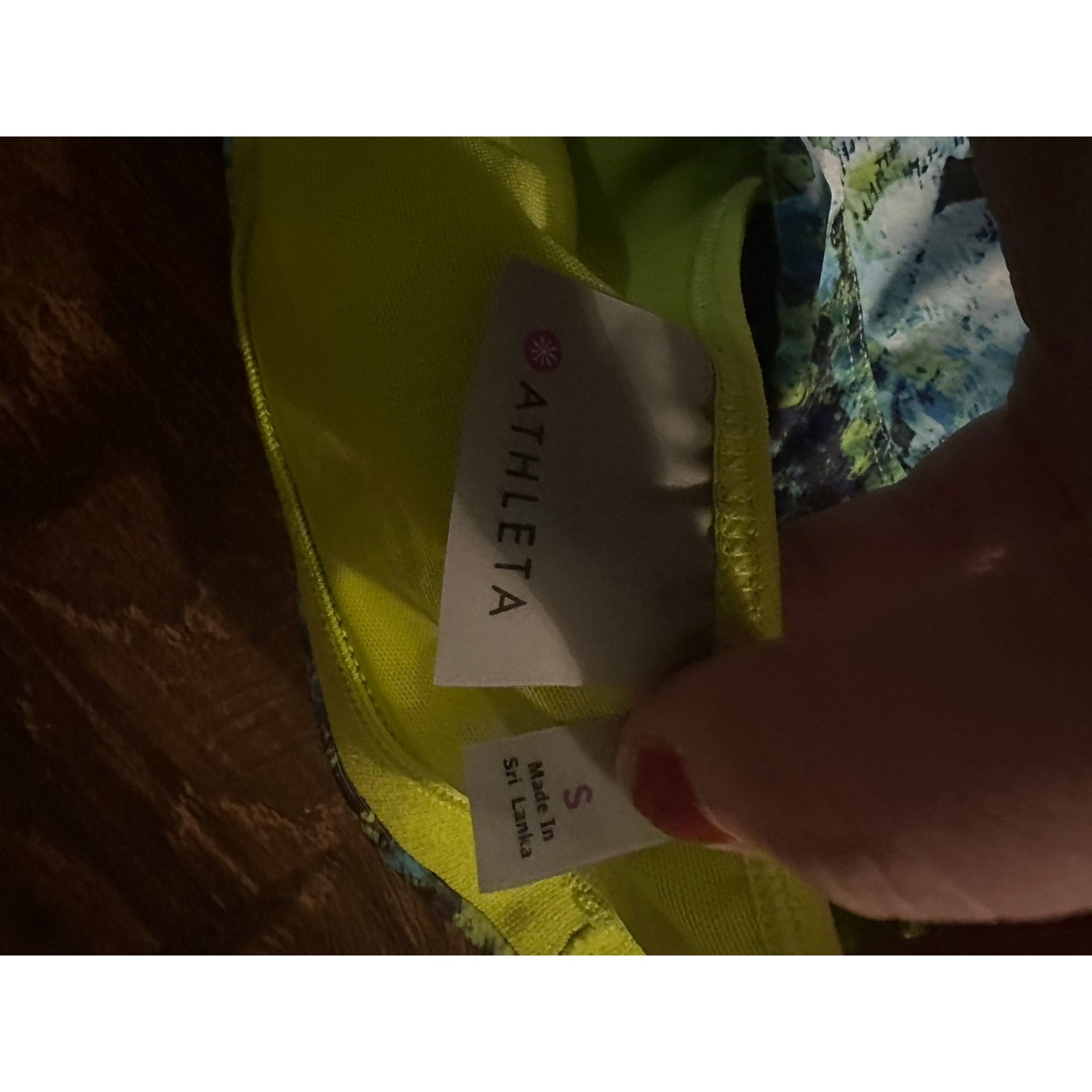 Athleta Athleta tie dye print sports bra size small Size ONE SIZE - 3 Thumbnail