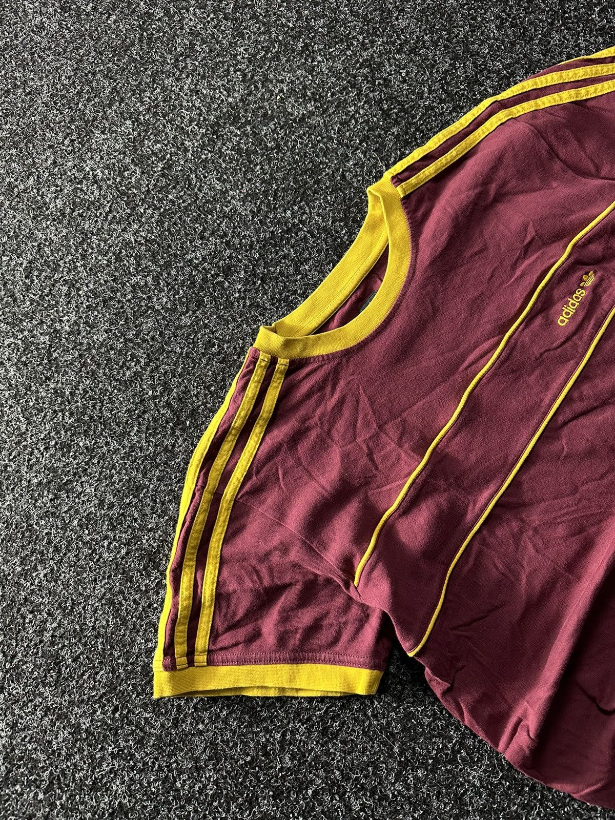Adidas × Vintage 🚨 VINTAGE ADIDAS RARE TEE Y2K BALENCI STYLE ARCHIVE OVER Size US S / EU 44-46 / 1 - 4 Thumbnail