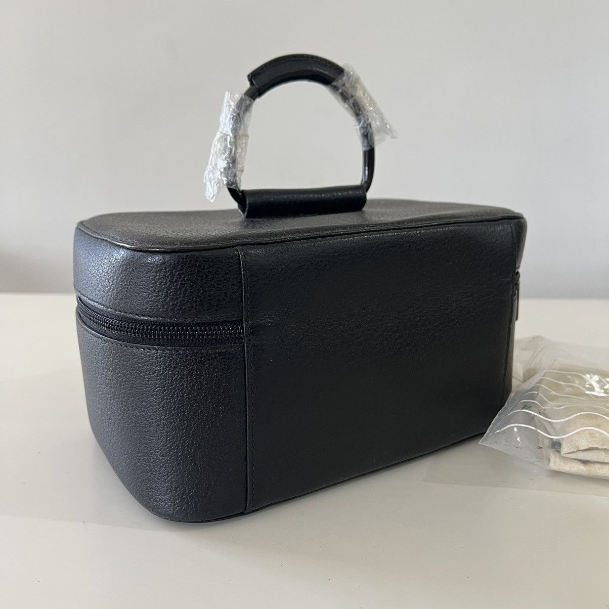 Gucci Gucci Vanity cosmetic Leather vintage bag Size ONE SIZE - 3 Thumbnail