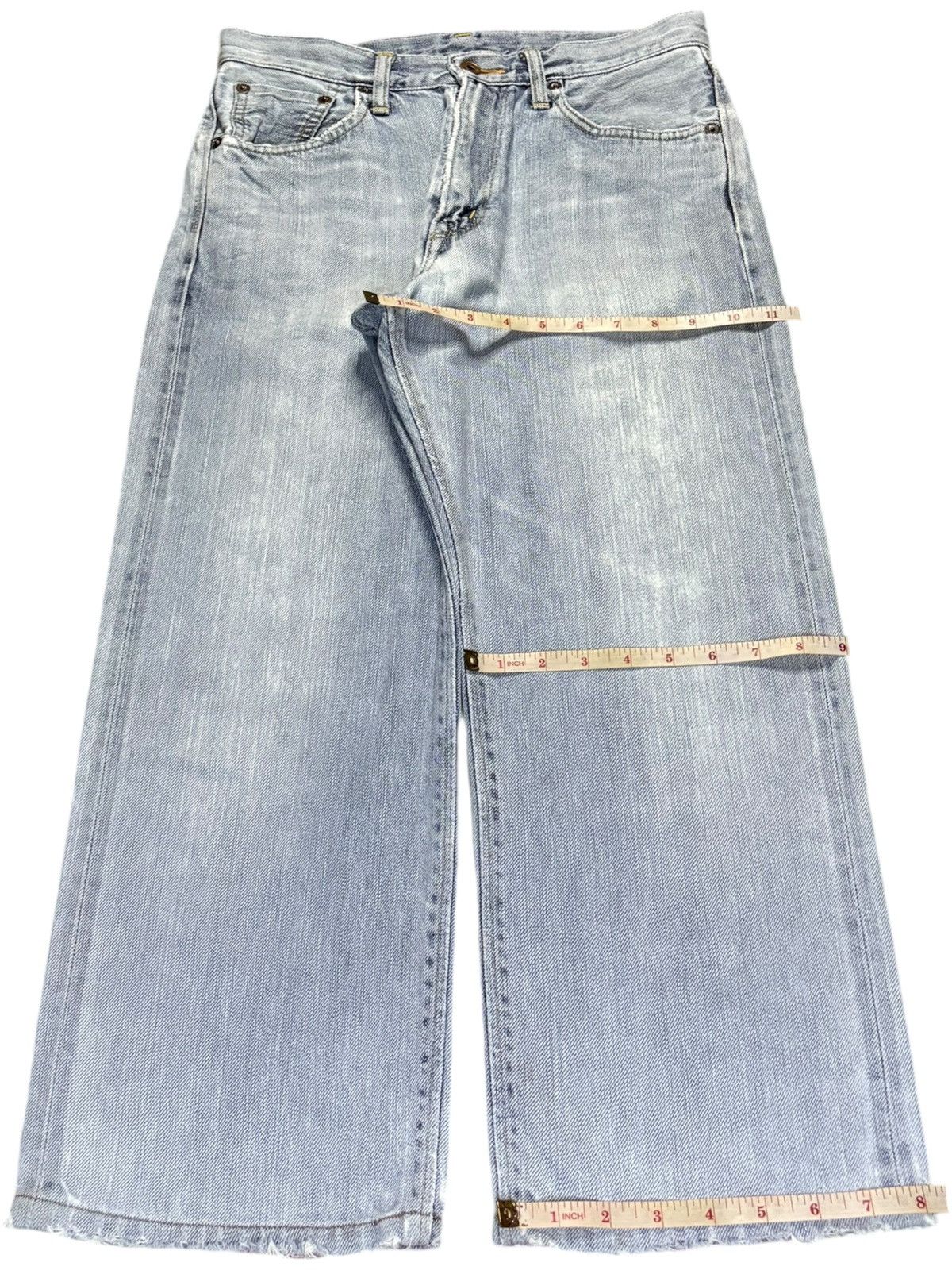 Edwin × Japanese Brand Vintage Japanese Edwin 505zx Selvedge Loose Jeans Size US 29 - 15 Thumbnail