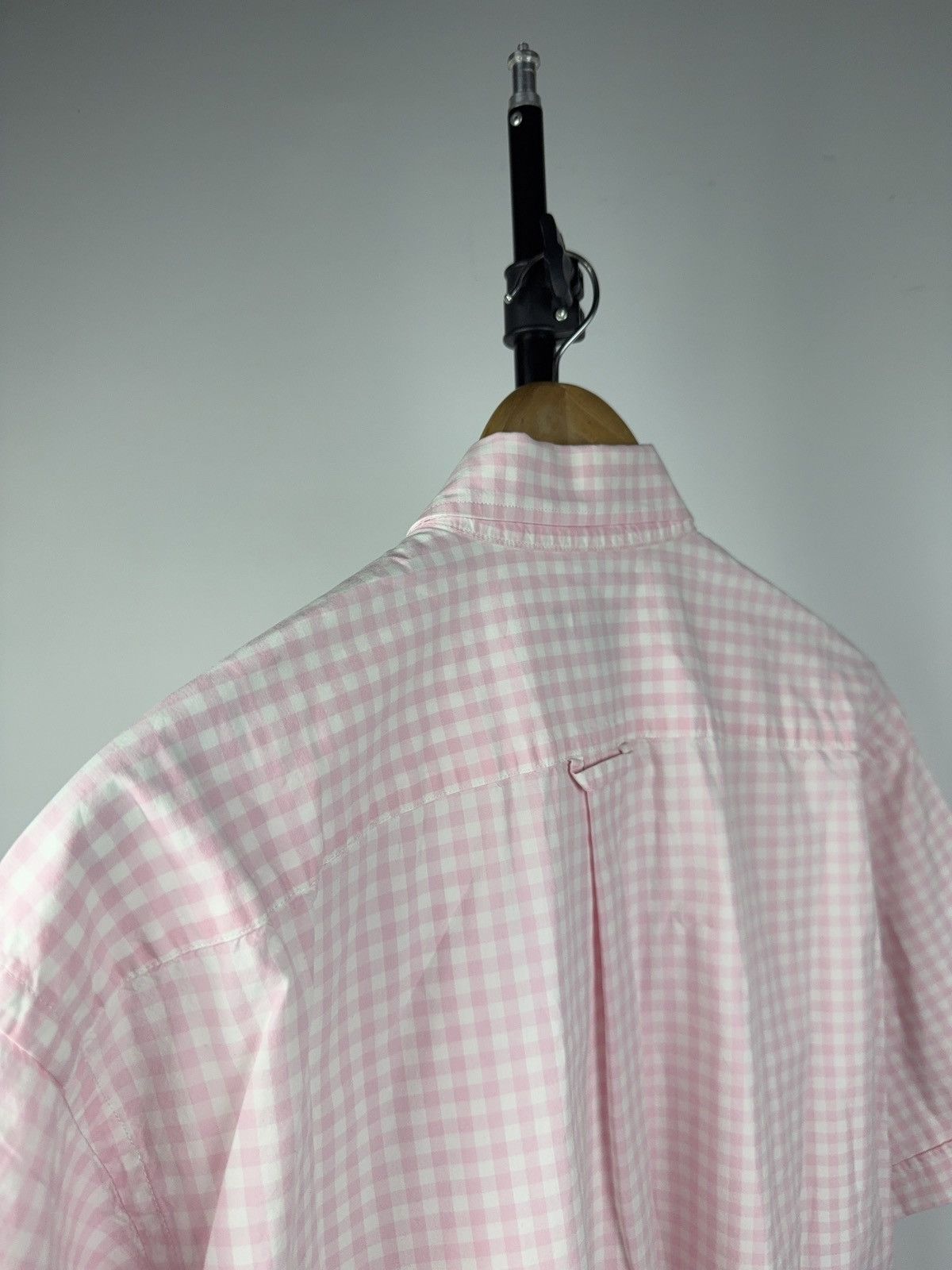 Gant Vintage Luxury GANT Short Sleeve Pink Gingham Check Shirt Size US L / EU 52-54 / 3 - 8 Thumbnail