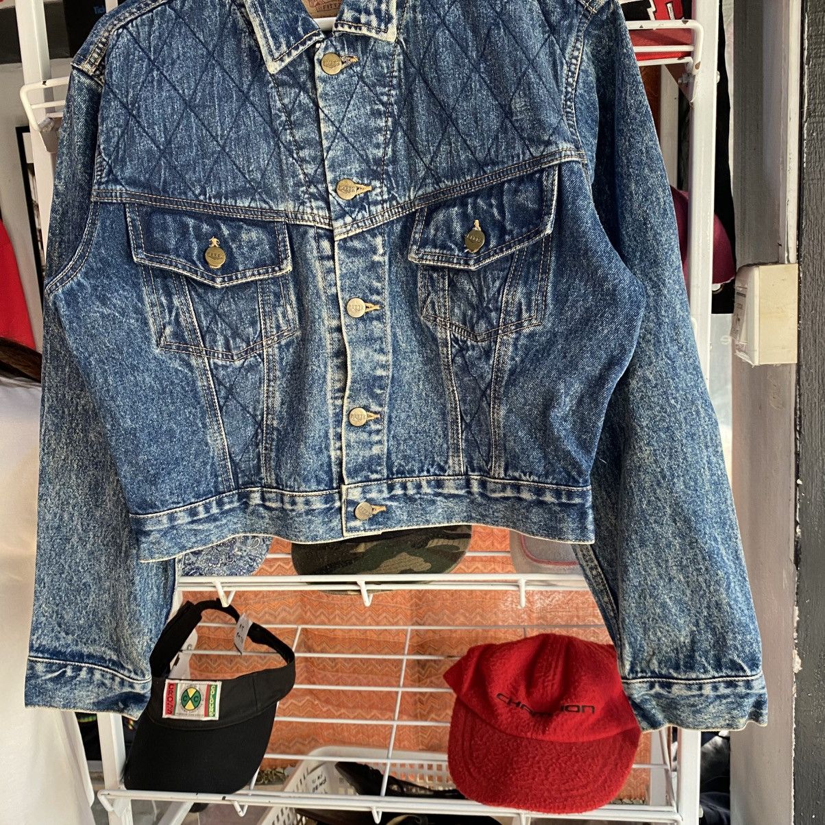 Japanese Brand Vintage Fittz International Denim Jacket Size US S / EU 44-46 / 1 - 4 Thumbnail