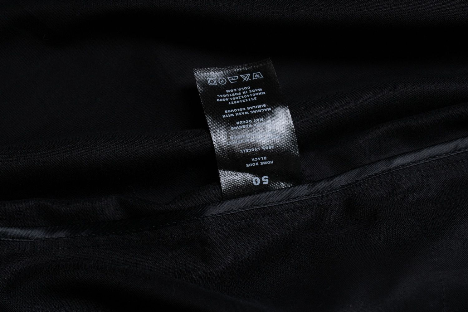 CDLP CDLP, Black silk long wrap robe Size US L / EU 52-54 / 3 - 5 Thumbnail