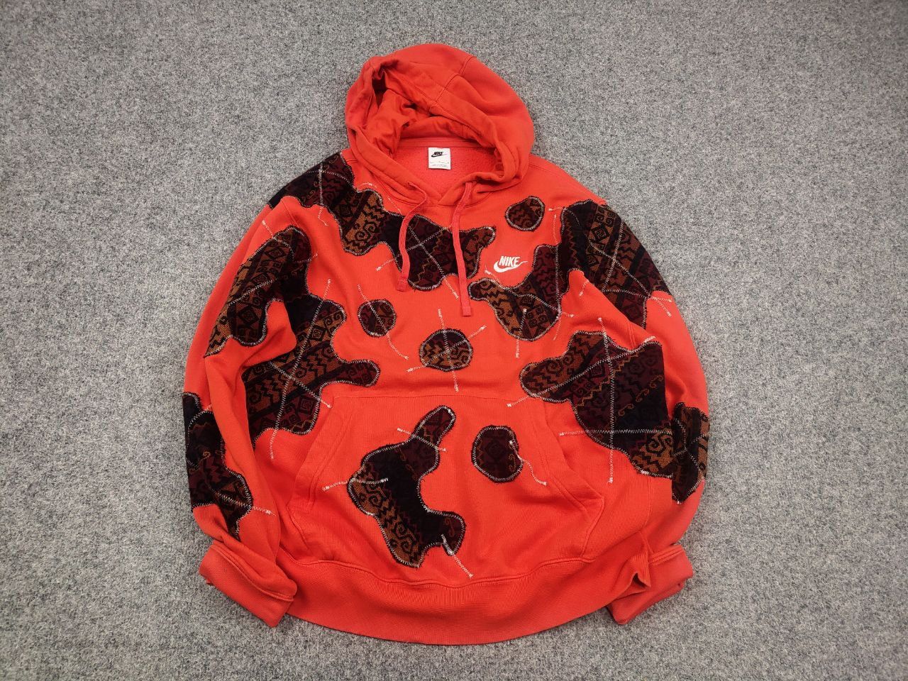 Nike Nike Exclusive custom poison Vintage Style Orange Hoodie Y2K Size US L / EU 52-54 / 3 - 2 Thumbnail