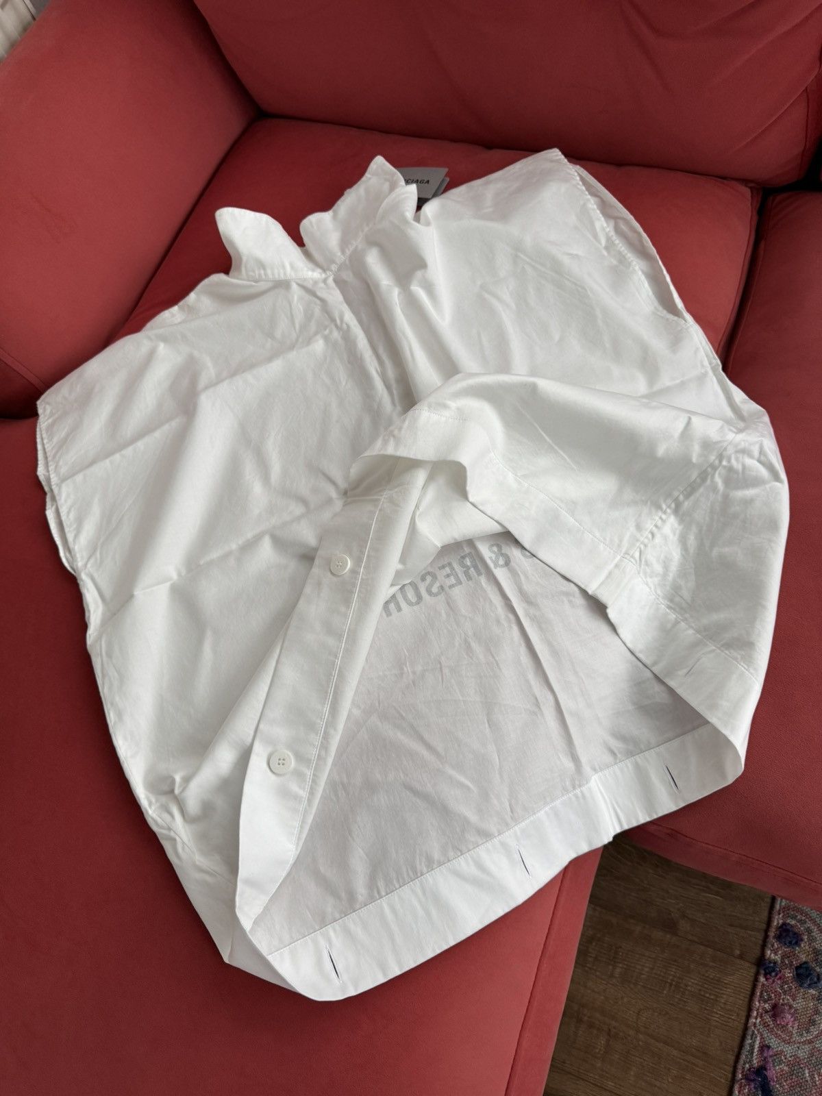 Balenciaga Balenciaga Pillow shirt, oversized, size S Size S / US 4 / IT 40 - 11 Thumbnail