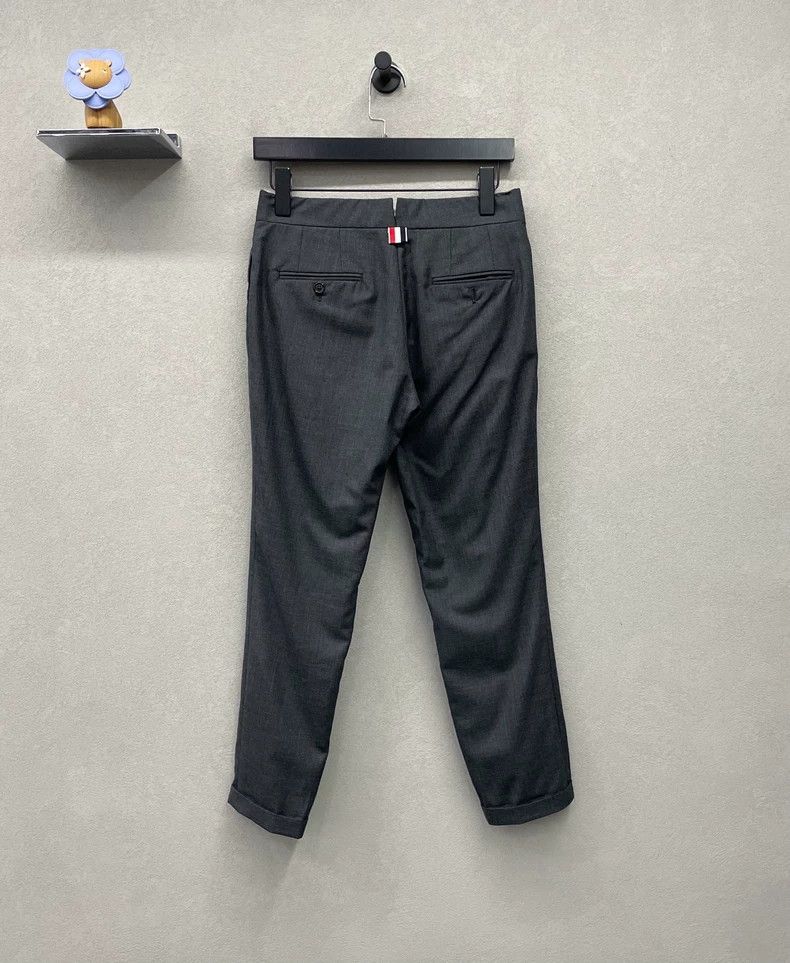 Thom Browne Thom Browne Gray suit trousers Size 40L - 2 Thumbnail