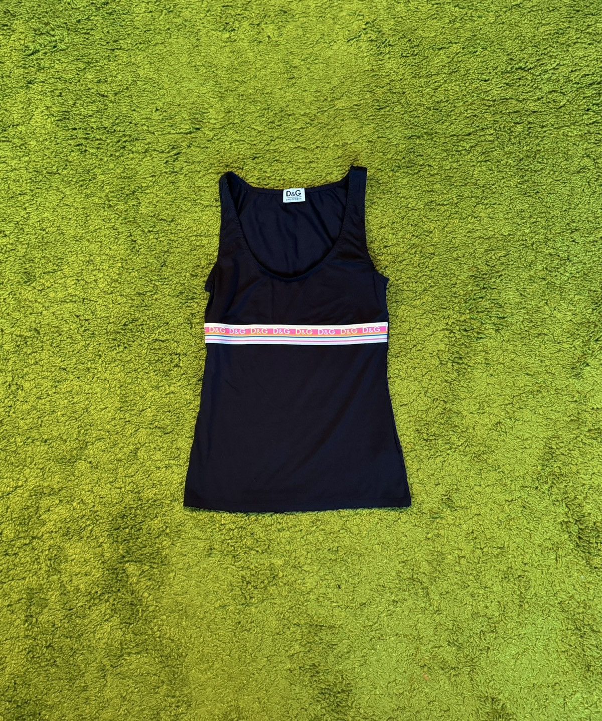 トップス D&G BEACHWEAR 2000s Pile Tank Top Tank Dolce Gabbana - Etsy