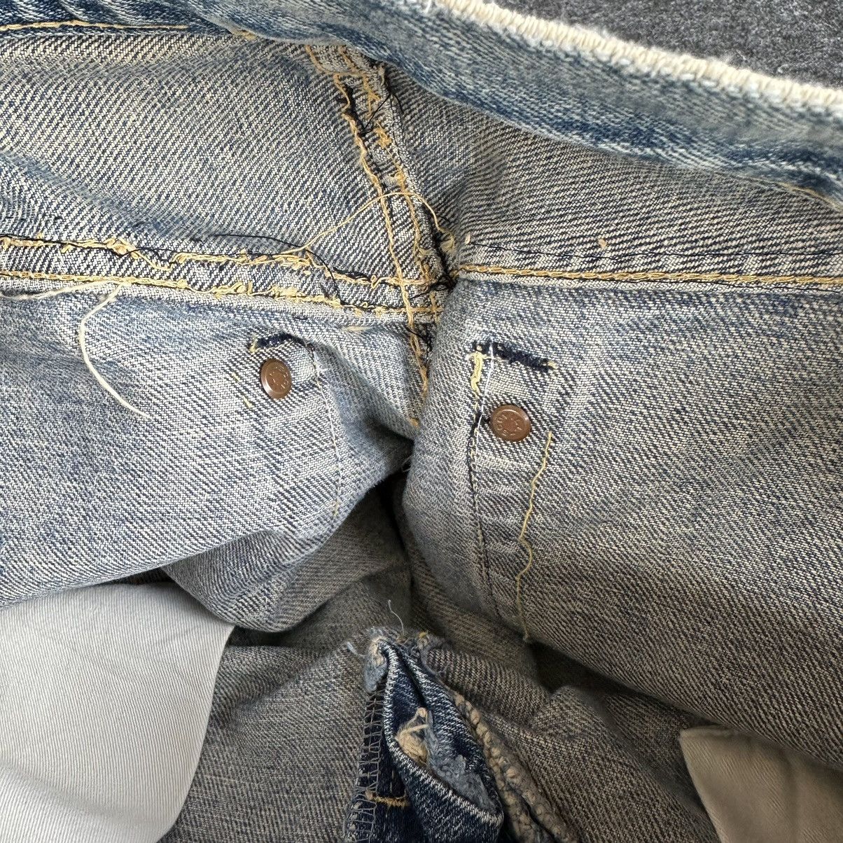 KOJIMA GENES Rare HR Market Scovill Distressed Vintage Denim Size 29 D579 Size US 29 - 21 Thumbnail