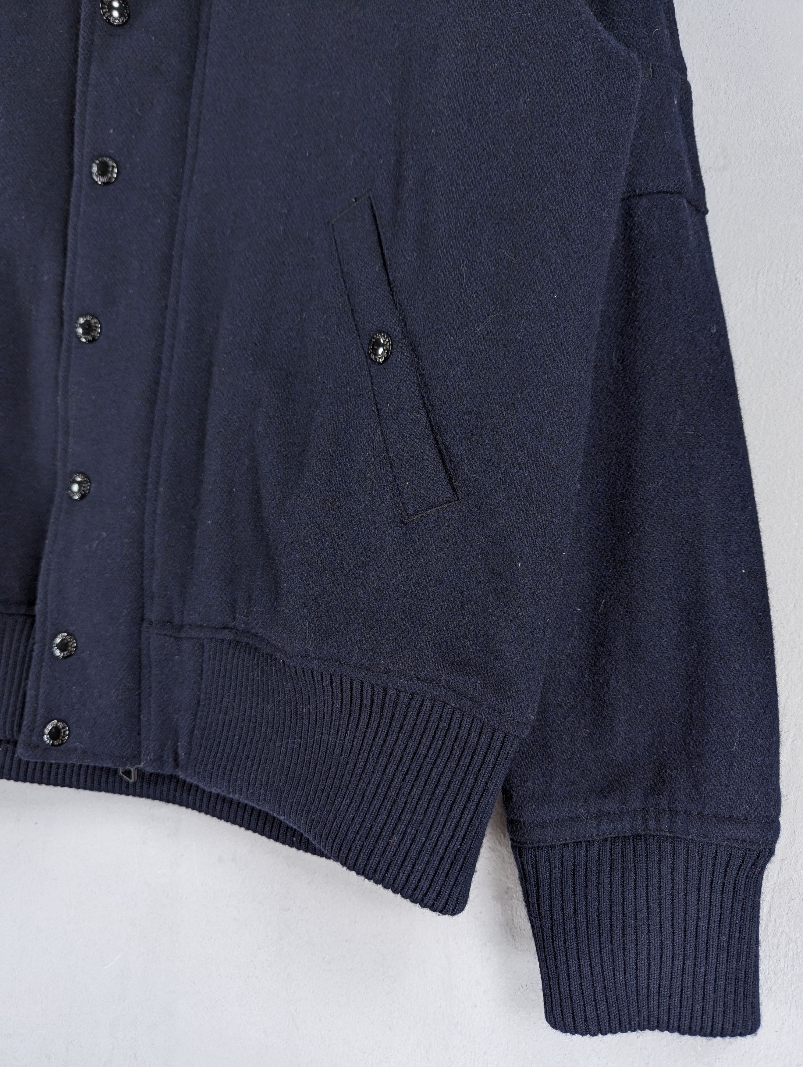 Beams Plus Japanese Brand Beams Quilted Lined Wool Hoodie Jacket Size US L / EU 52-54 / 3 - 5 Thumbnail