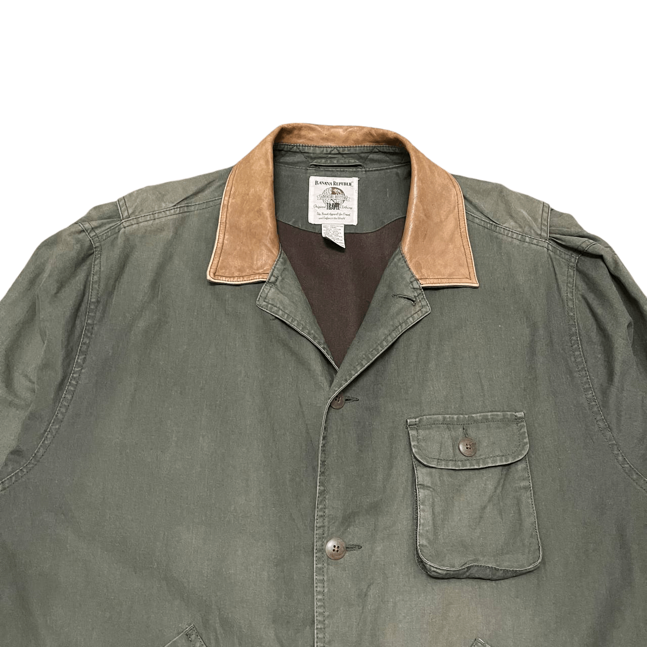 Banana Republic Vintage Banan Republic Hunting Chore Jacket Sunfaded Size US M / EU 48-50 / 2 - 2 Thumbnail
