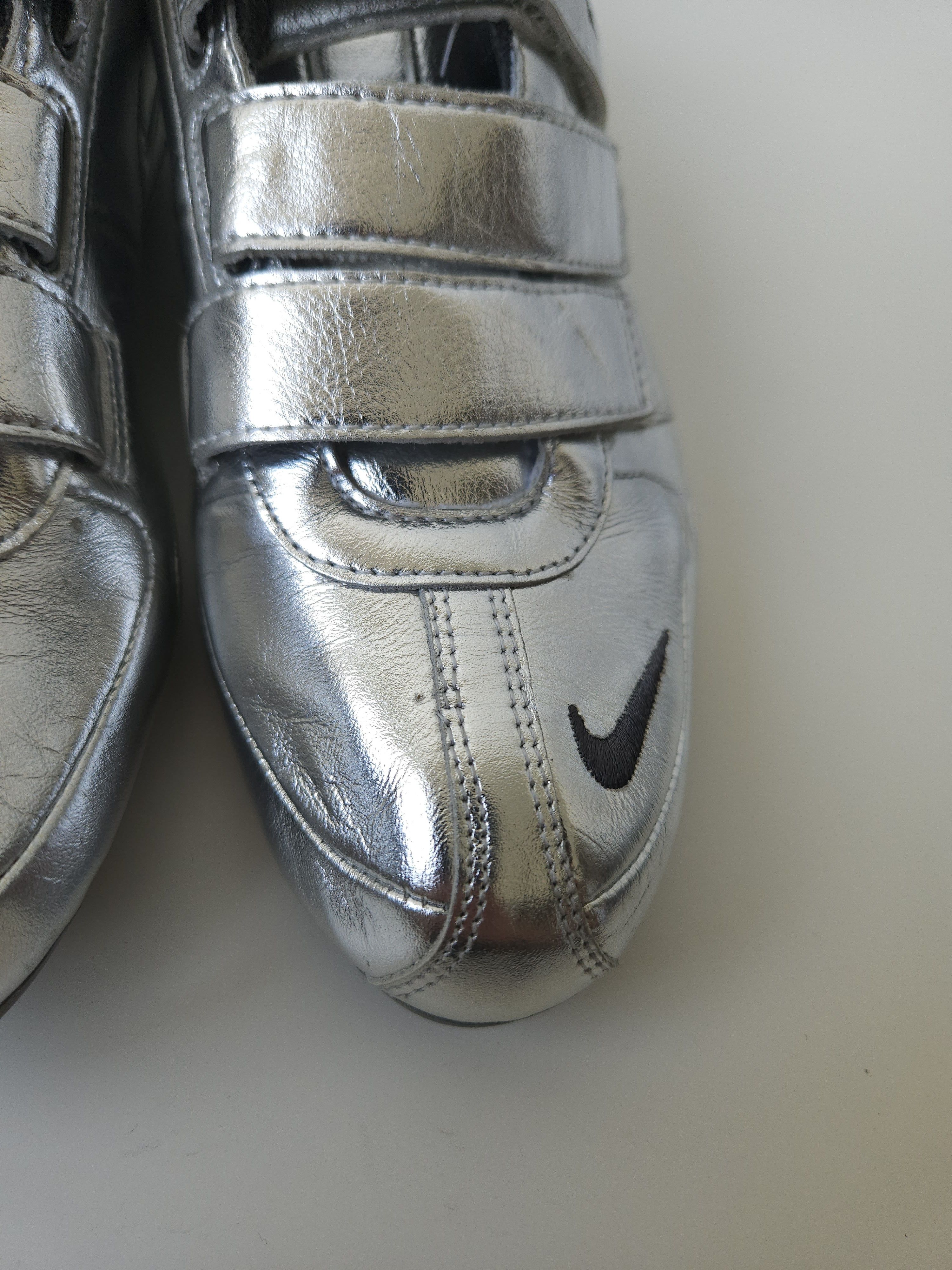 Nike Vintage y2k nike fixed speed v silver Size US 6.5 / IT 36.5 - 17 Thumbnail