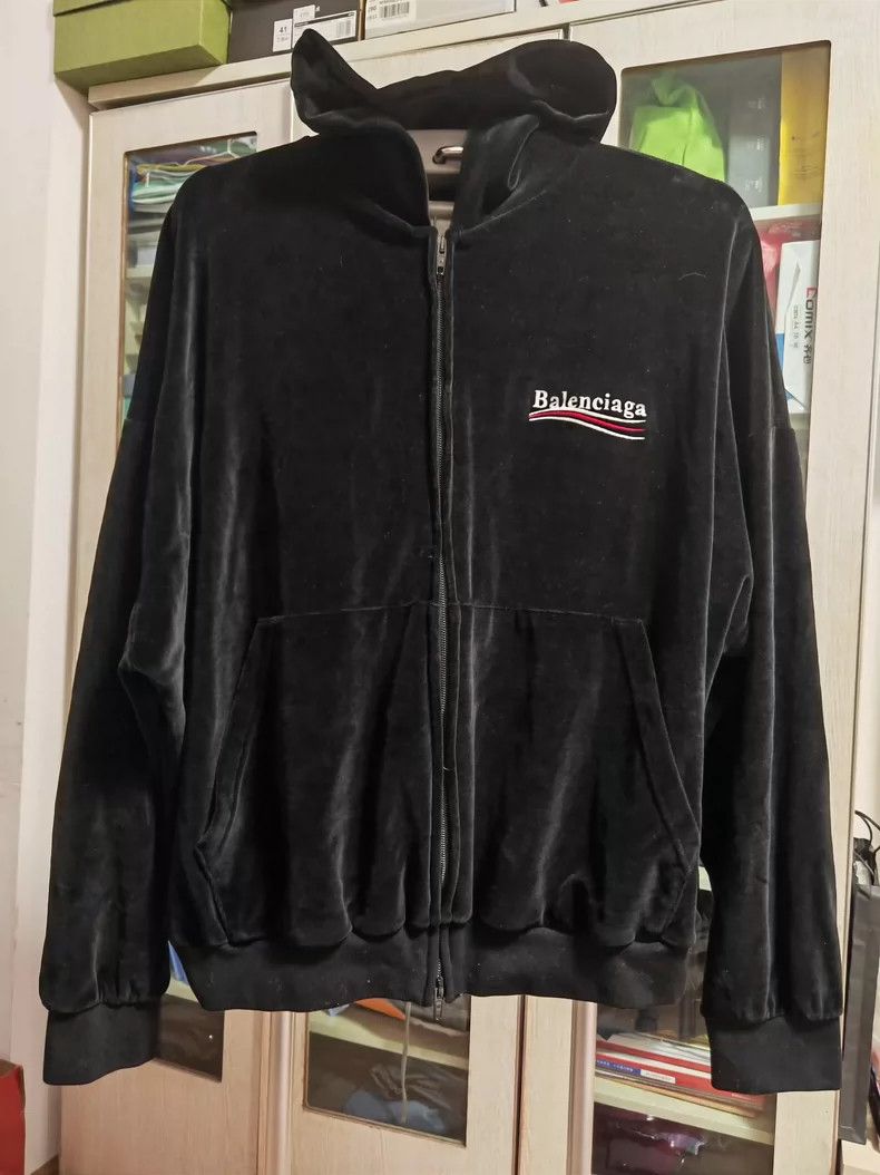 Balenciaga Balenciaga Coke Logo Jacket 2504-Nextarrow Size US S / EU 44-46 / 1 - 2 Thumbnail