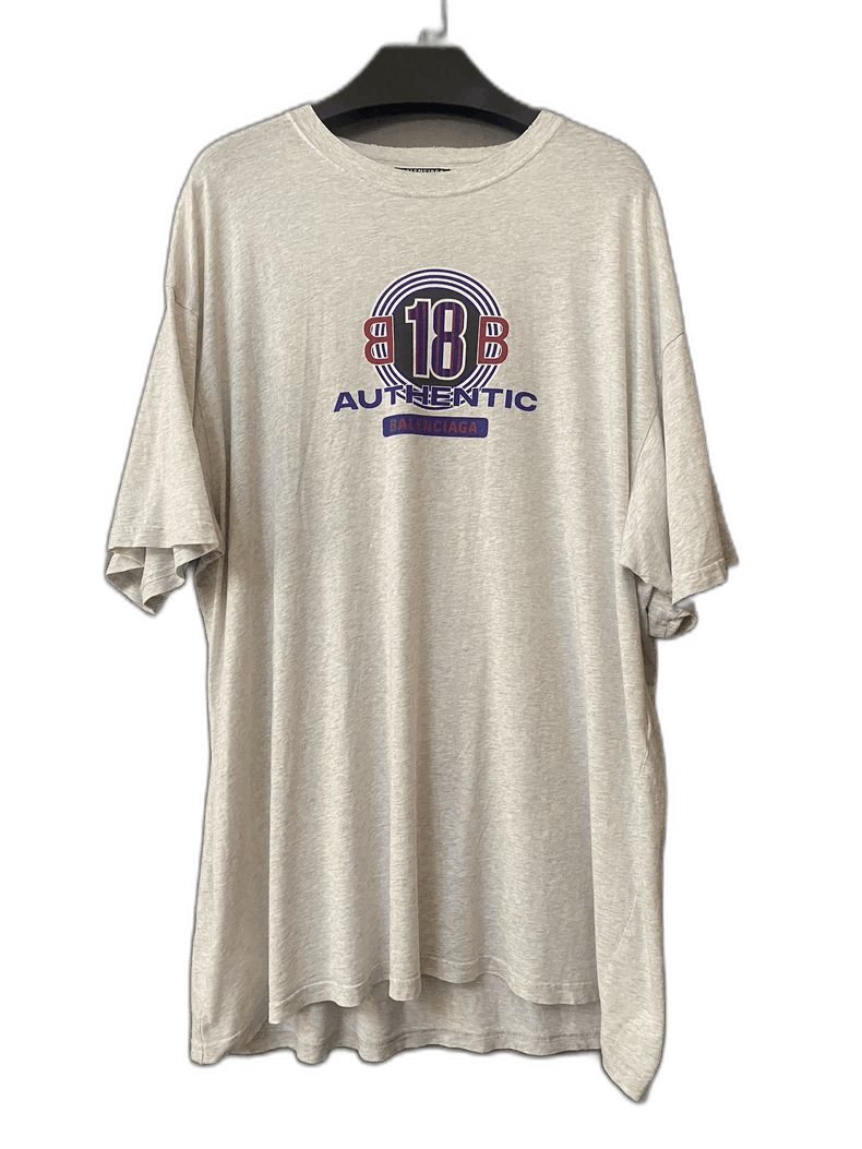 Balenciaga Balenciaga Balenciaga 18 Year Gray Short Sleeve TShirt -25 Size US XL / EU 56 / 4 - 1 Thumbnail
