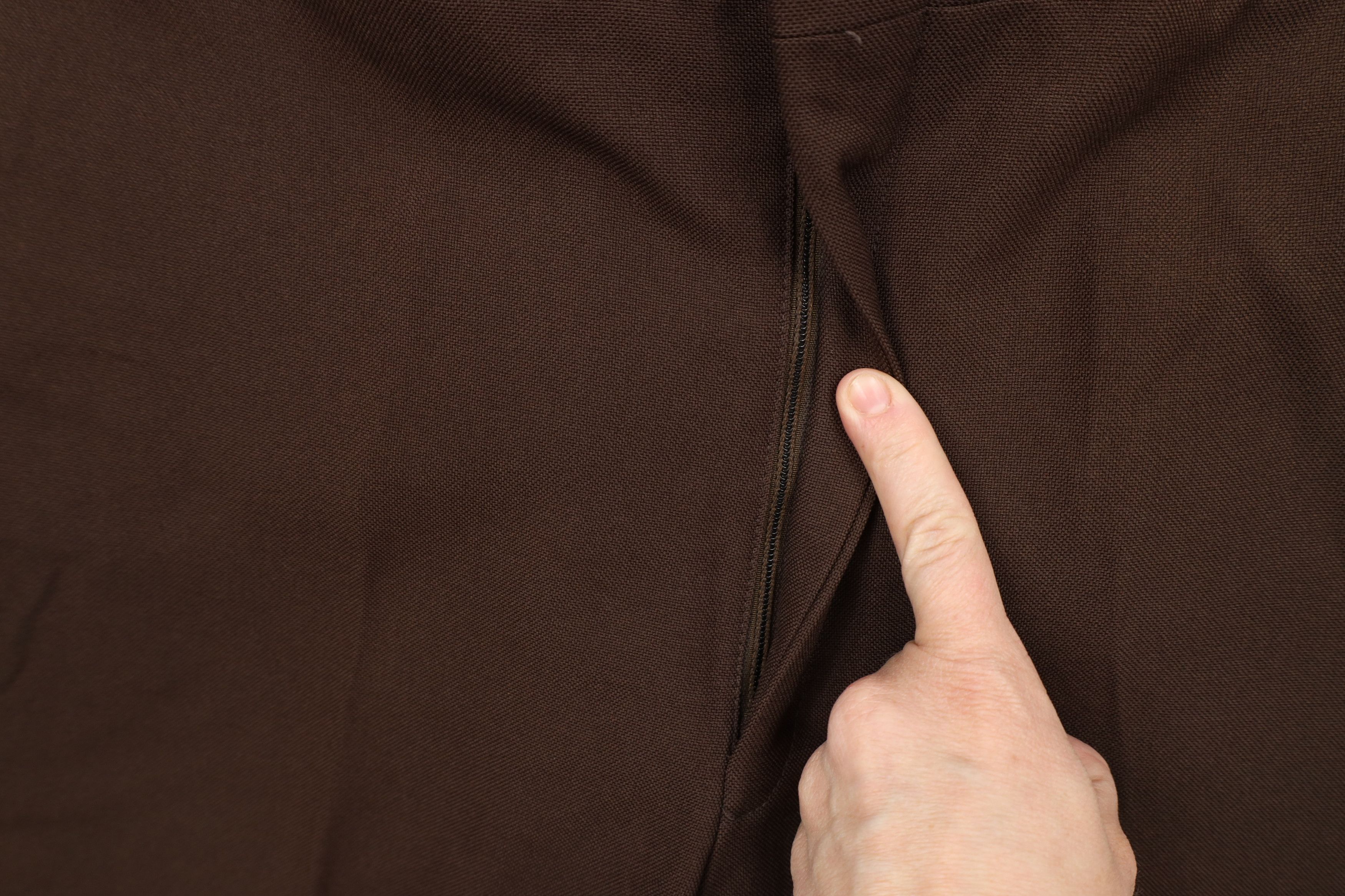 Vintage Vintage 70s Streetwear Bell Bottoms Chino Pants Brown USA Size US 40 / EU 56 - 7 Thumbnail