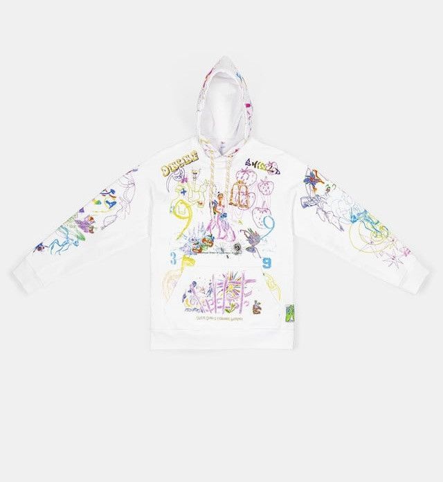 Drain Gang Claire Barrow x Bladee '333' [EXTASIA] Hoodie Size US L / EU 52-54 / 3 - 1 Thumbnail