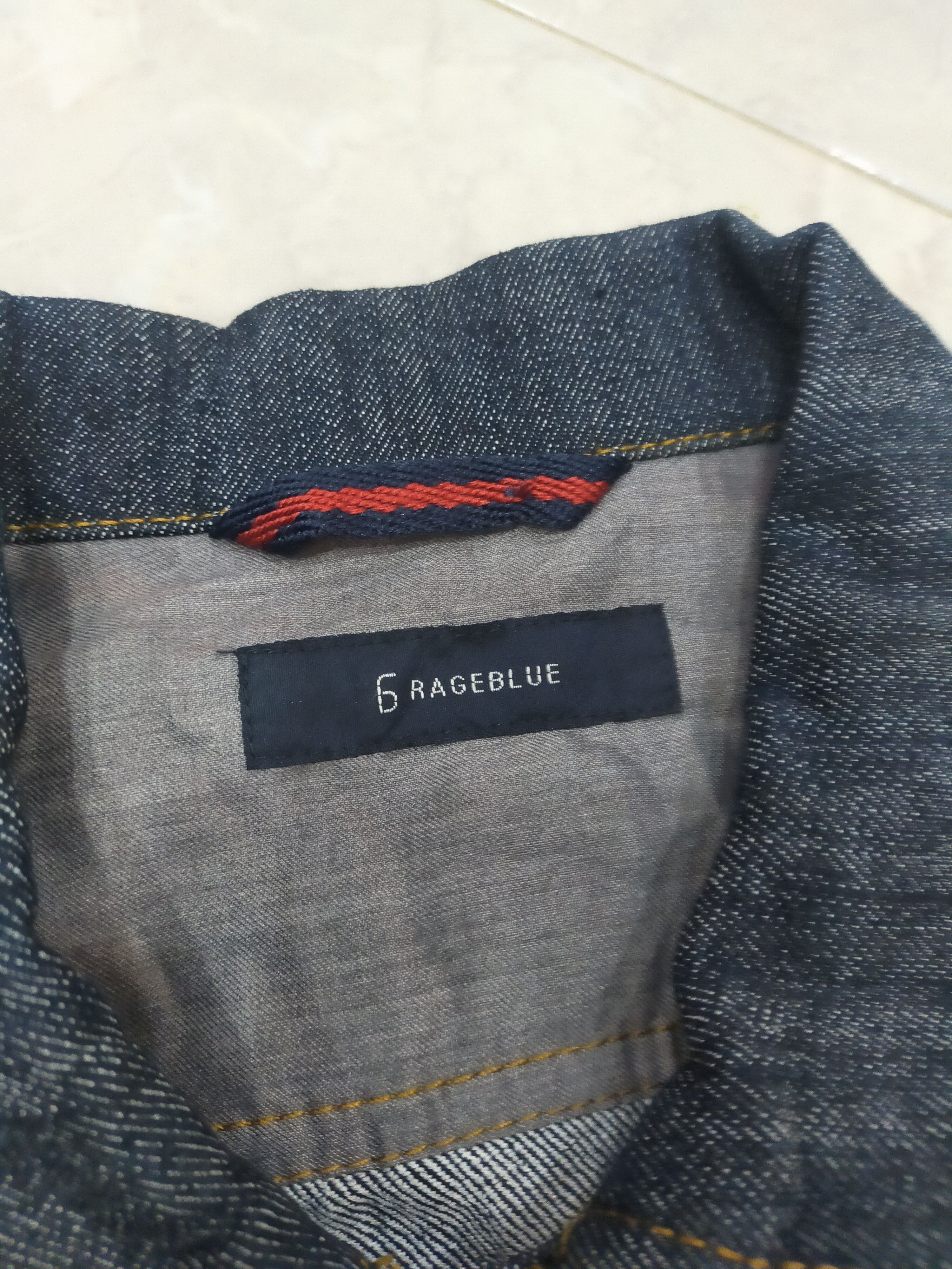 Japanese Brand × RAGEBLUE Rageblue Denim Jacket Size US S / EU 44-46 / 1 - 11 Thumbnail
