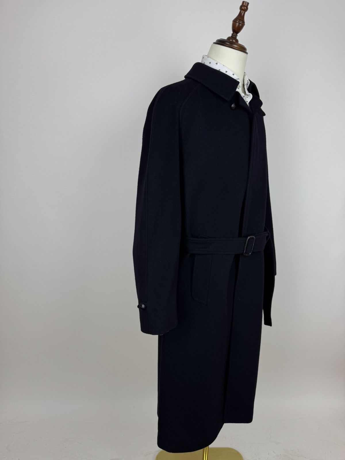 Bugatti Vintage Bugatti Wool Belted Trench Coat Mens Size 50 Size US M / EU 48-50 / 2 - 6 Thumbnail