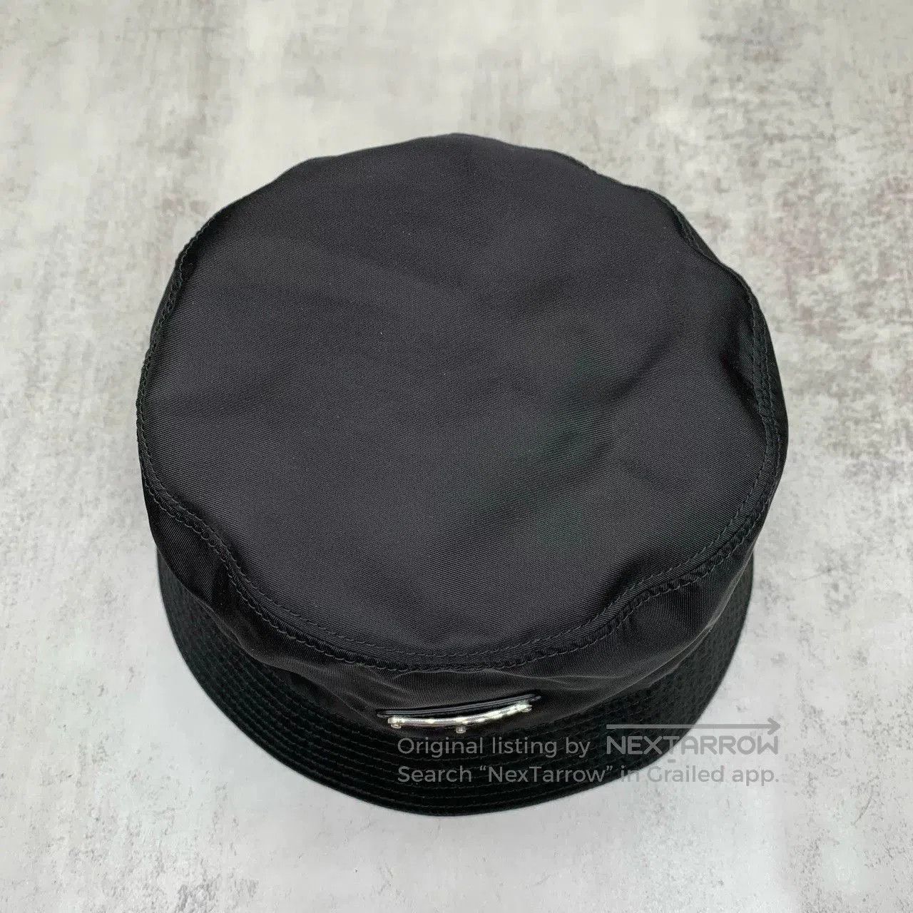 Prada Prada Black Fisherman Hat. Size ONE SIZE - 5 Thumbnail