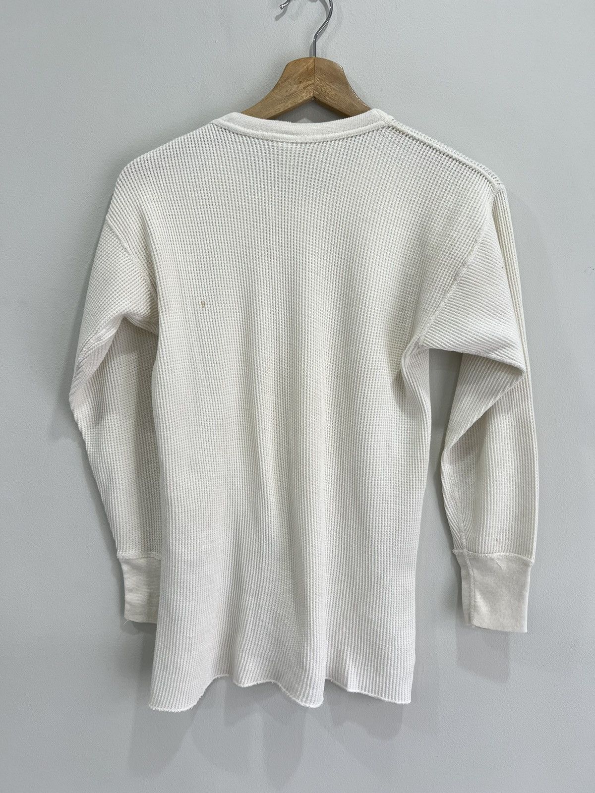 Hanes Vintage Thermal Longsleeve Shirt off white Size US L / EU 52-54 / 3 - 2 Thumbnail