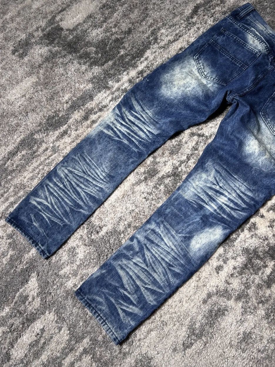 Affliction × Japanese Brand × Vintage Crazy Y2K 1738 Dynasty Affliction style crosses grunge jeans Size US 34 / EU 50 - 11 Thumbnail