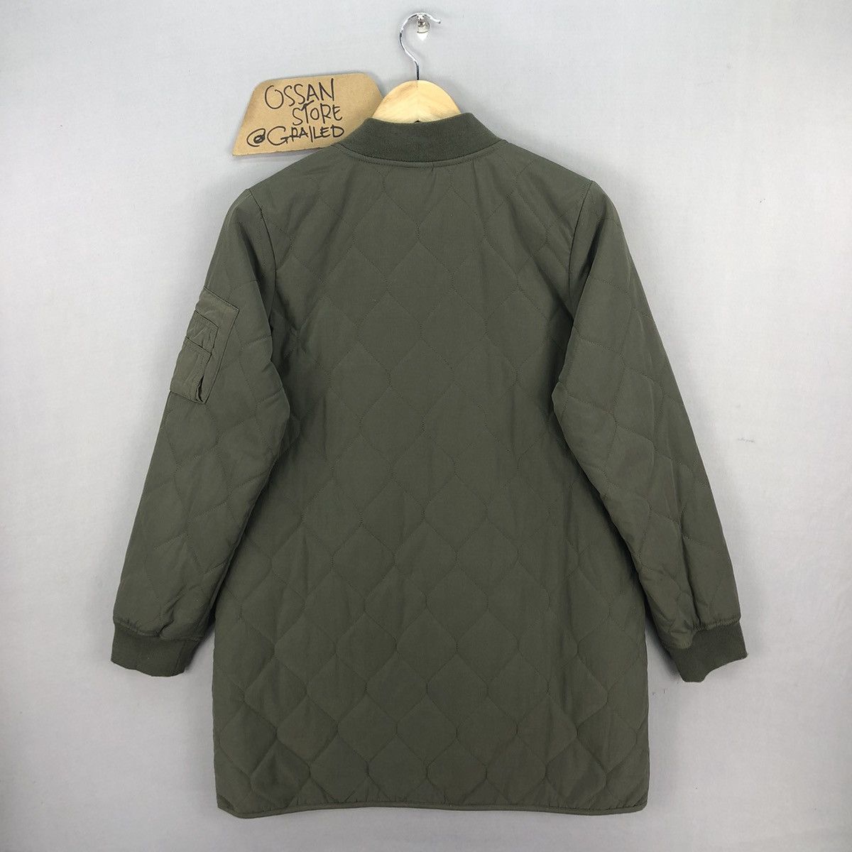 Japanese Brand Vintage Japanese Brand Spinkle Quilted Zipper Long Jacket Size US S / EU 44-46 / 1 - 11 Thumbnail