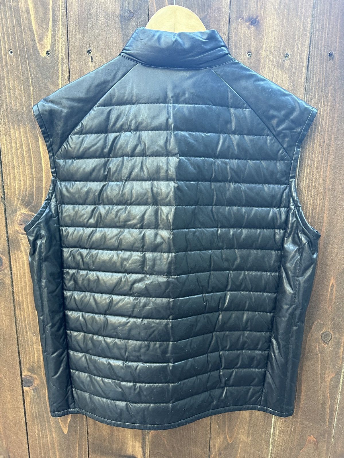 EXEMPLAIRE Exemplaire Lambskin Leather Gilet Brand New XL $5875 Retail Size US XL / EU 56 / 4 - 2 Thumbnail