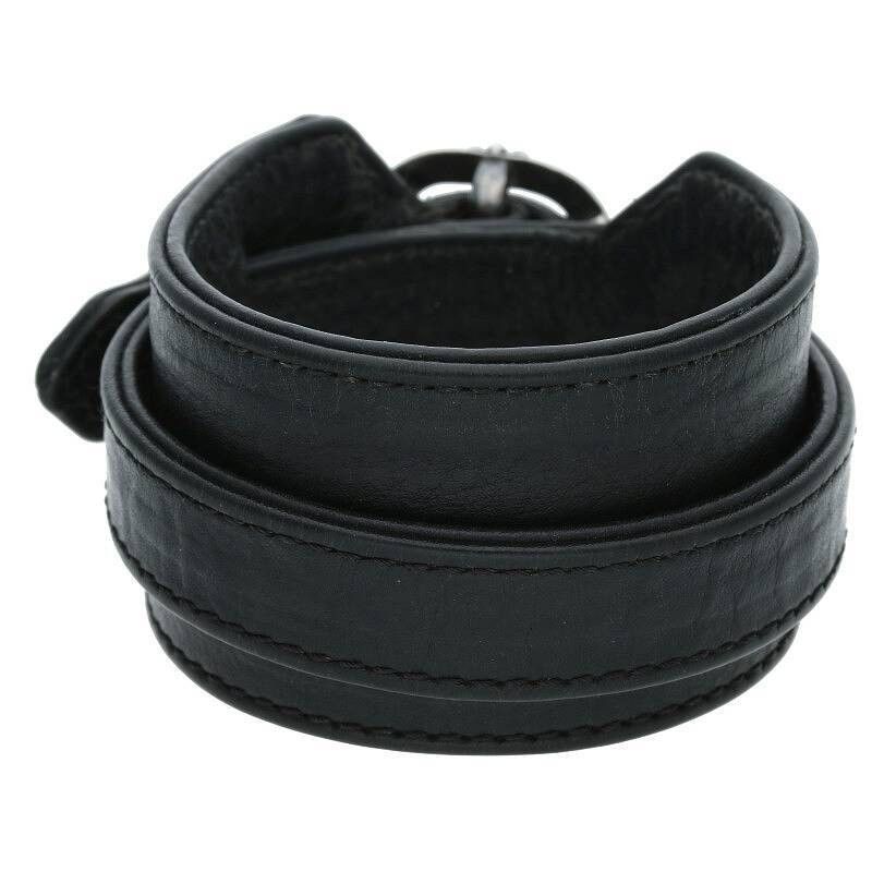 Chrome Hearts RR TINY BUCKLE Leather Bracelet