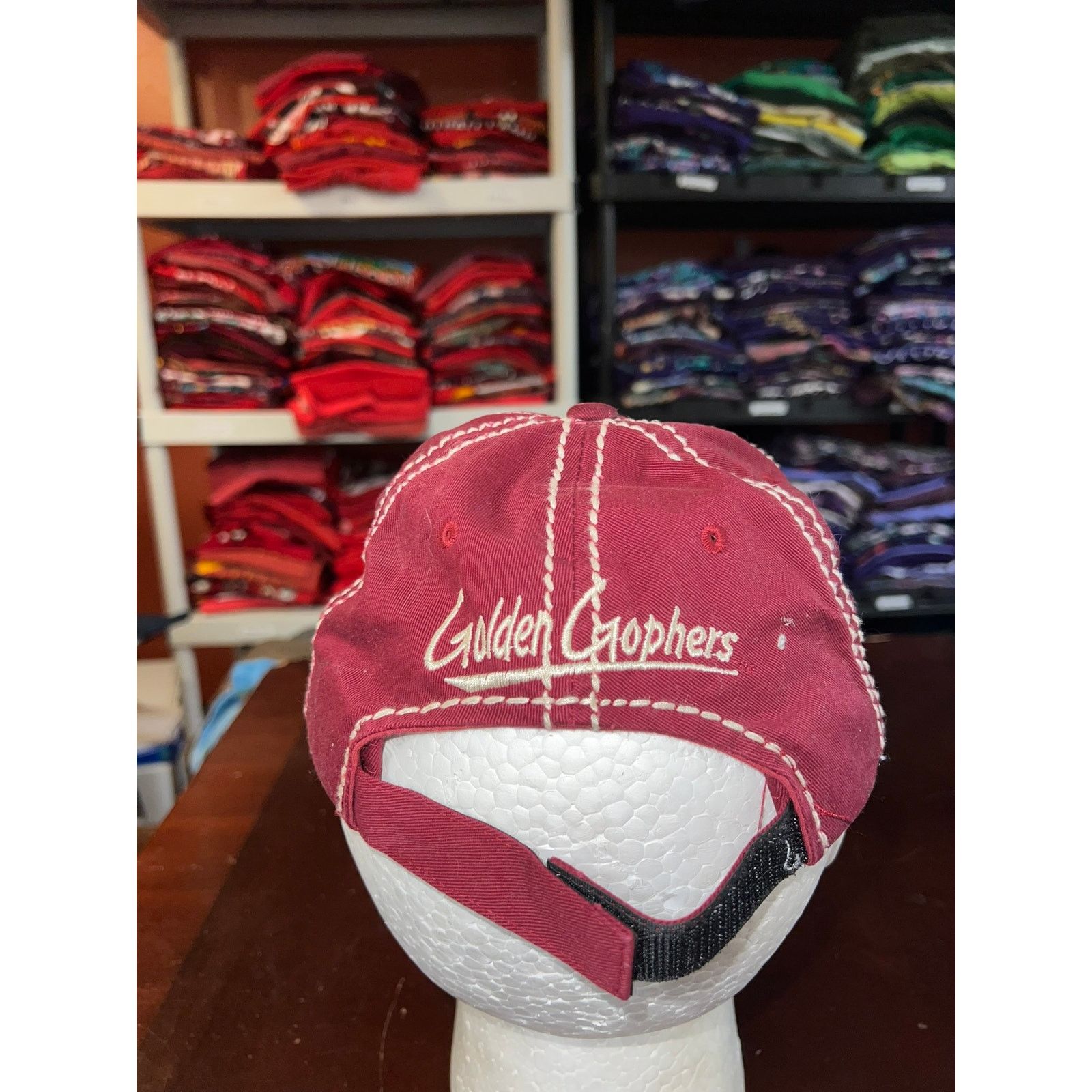 Zephyr Minnesota Gophers Hat Golden Gopher College Zephyr Cap OS Size ONE SIZE - 4 Thumbnail