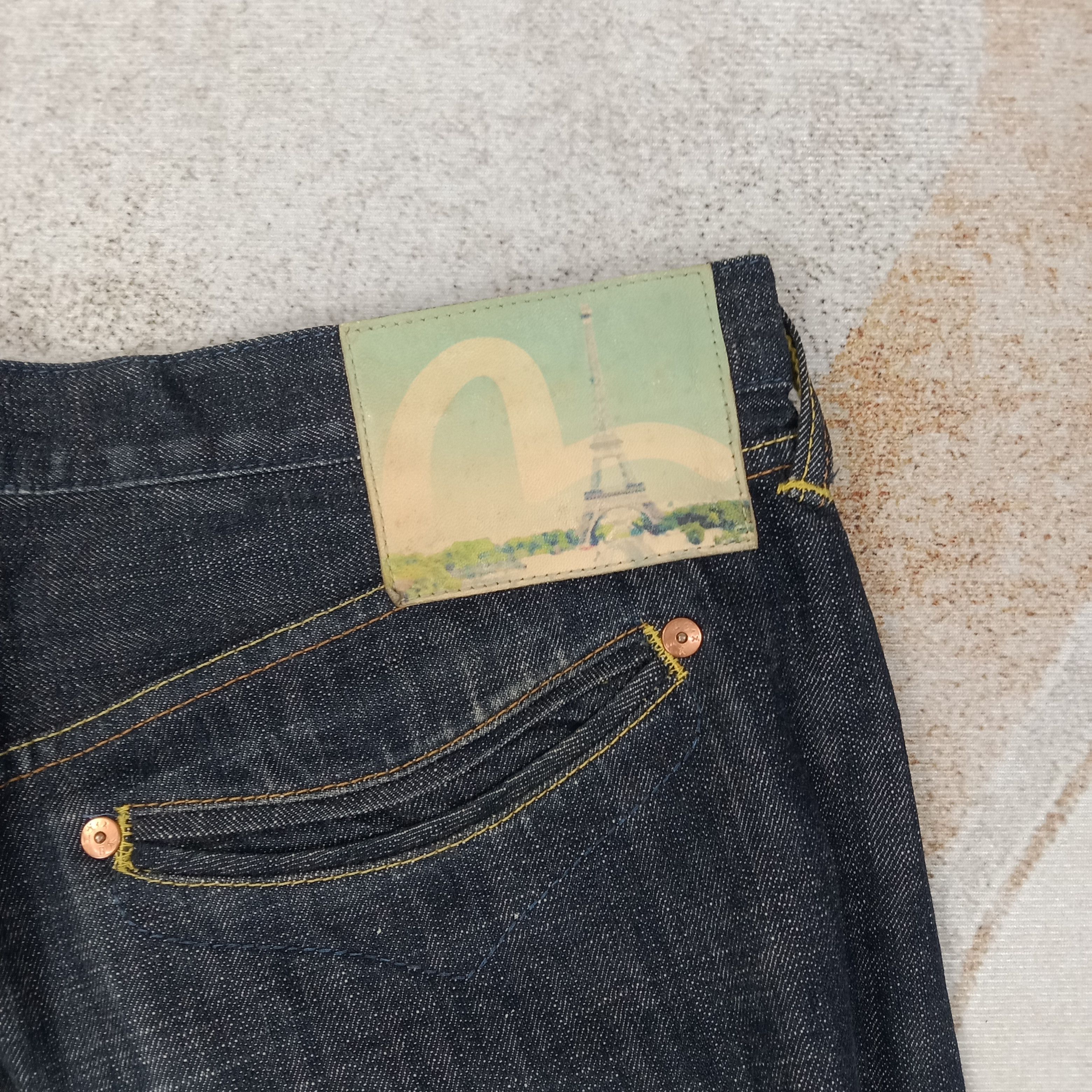 Evisu Evisu Paris Selvedge Japanese Daicock Denim Jeans C258N30 Size US 37 - 3 Thumbnail