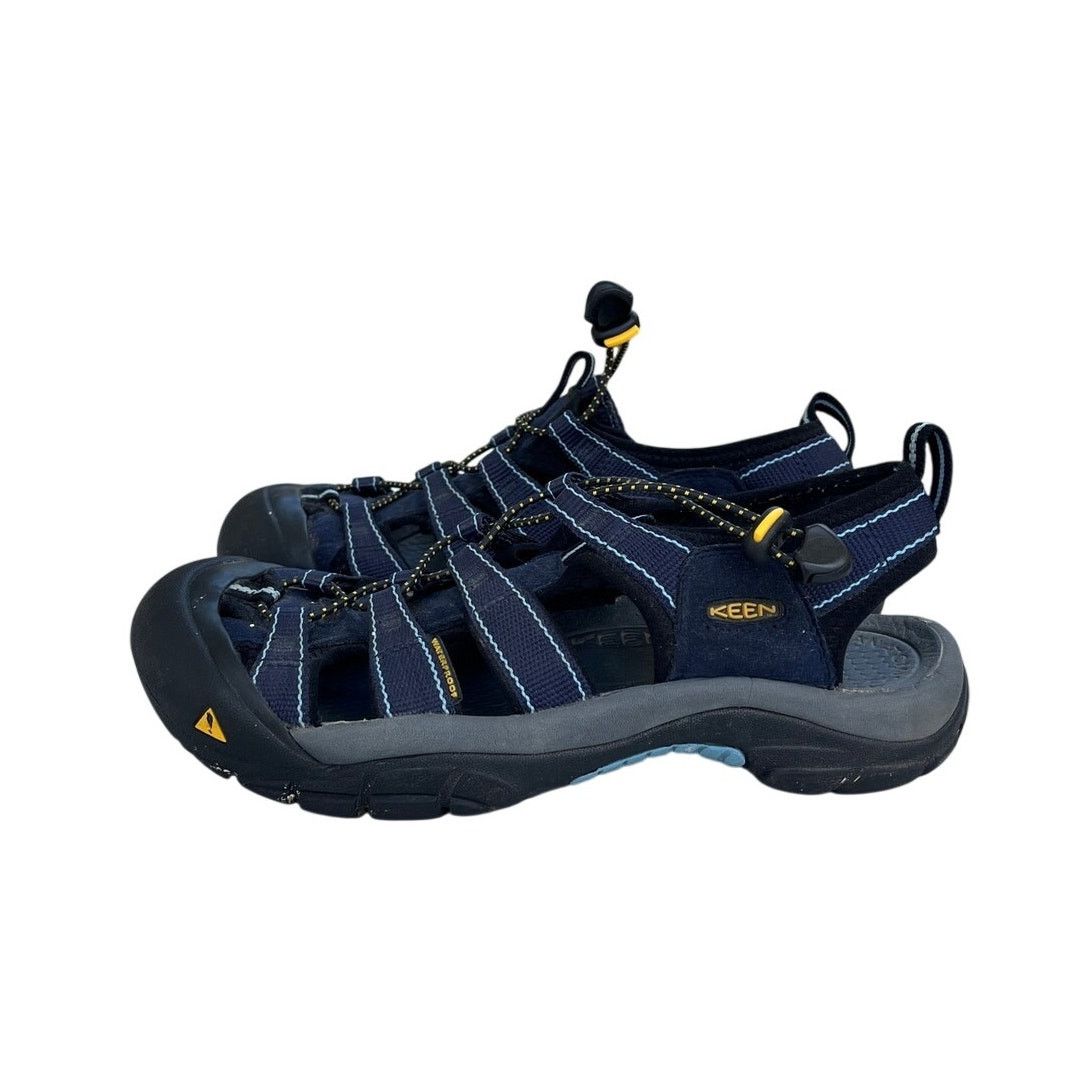 KEEN Keen Newport H2 Sandals Strappy Size 8 Navy Blue Yellow Size US 8 / IT 38 - 1 Thumbnail
